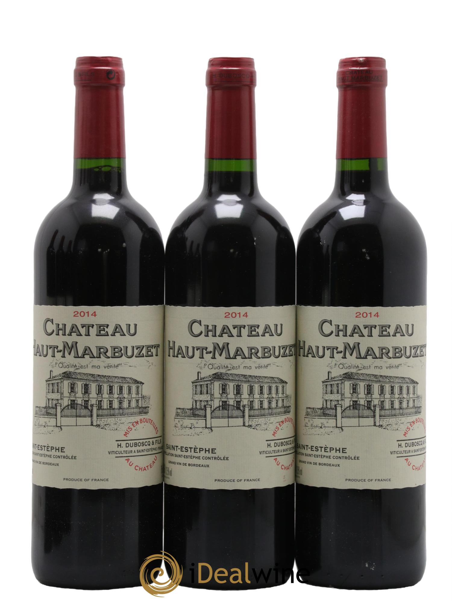 Château Haut Marbuzet 2014 - Lot de 6 bouteilles - 2