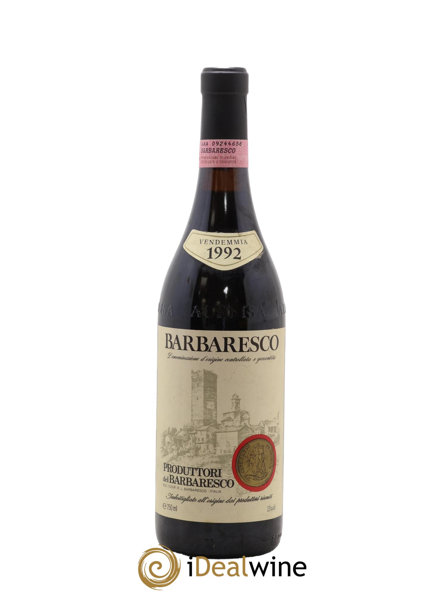 Barbaresco DOCG Produttori del Barbaresco 1992 - Lot de 1 bouteille - 0