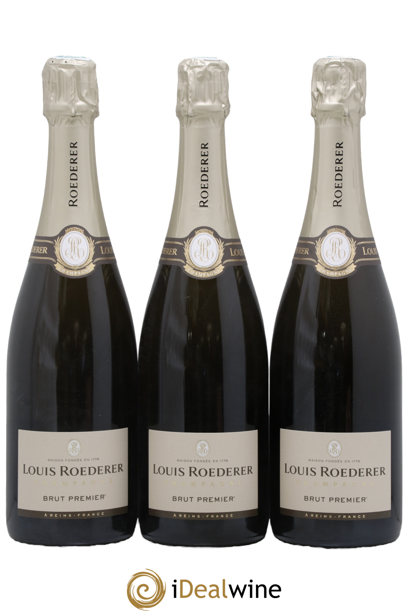 Premier Brut Louis Roederer - Lot de 3 bouteilles - 0