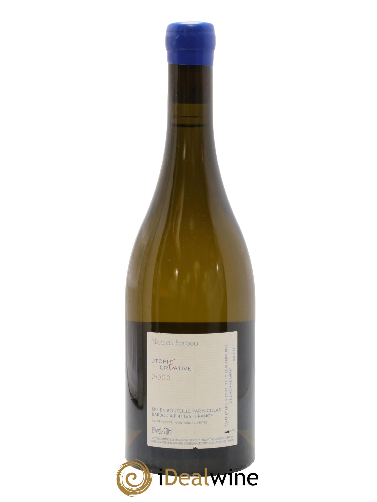 Vin de France Utopie Créative Nicolas Barbou 2023 - Lot de 1 bouteille - 1