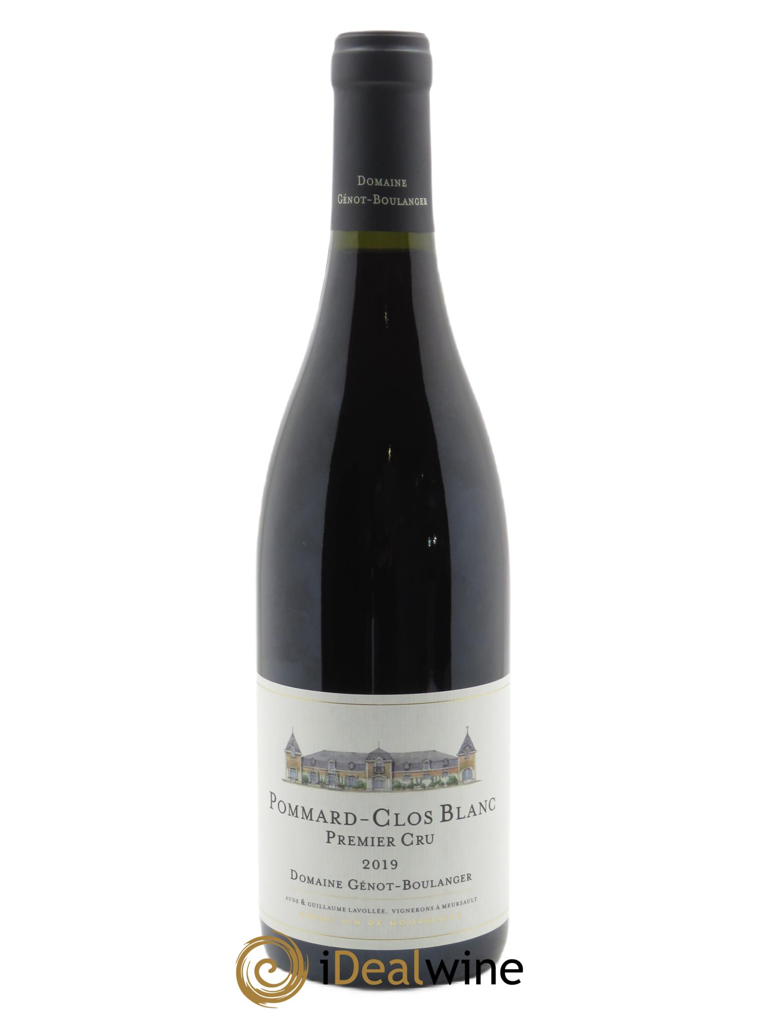 Pommard 1er Cru Clos Blanc Génot-Boulanger (Domaine) 2019 - Lot of 1 bottle - 0