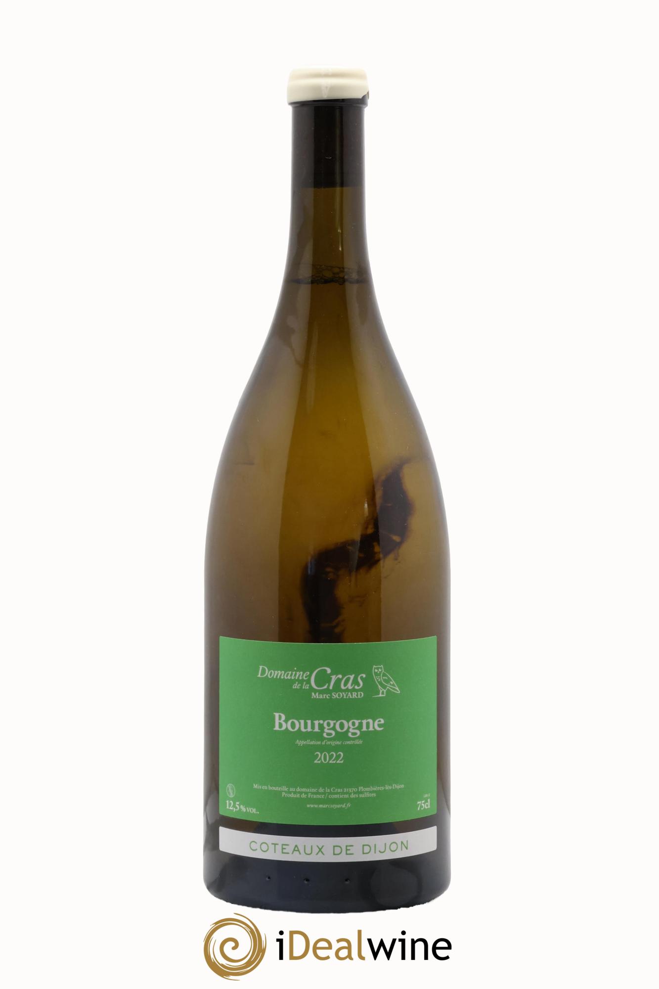 Bourgogne Coteaux de Dijon Domaine de la Cras Marc Soyard 2022 - Lot de 1 magnum - 0