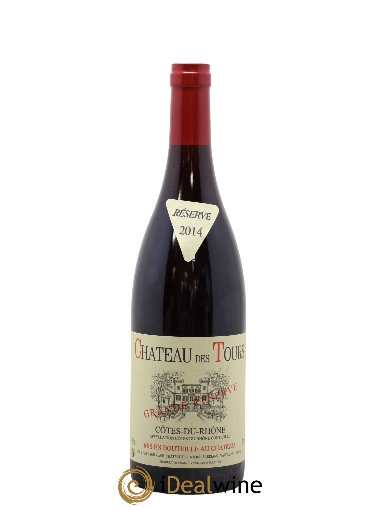 Côtes-du-Rhône Château des Tours Grande Réserve Emmanuel Reynaud 2014 - Posten von 1 Flasche - 0