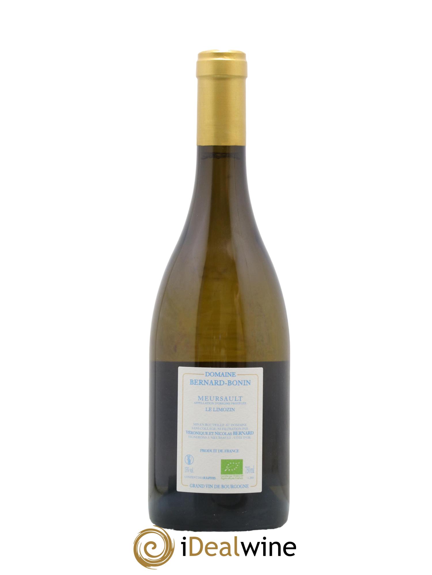 Meursault Le Limozin Bernard Bonin 2020 - Posten von 1 Flasche - 1