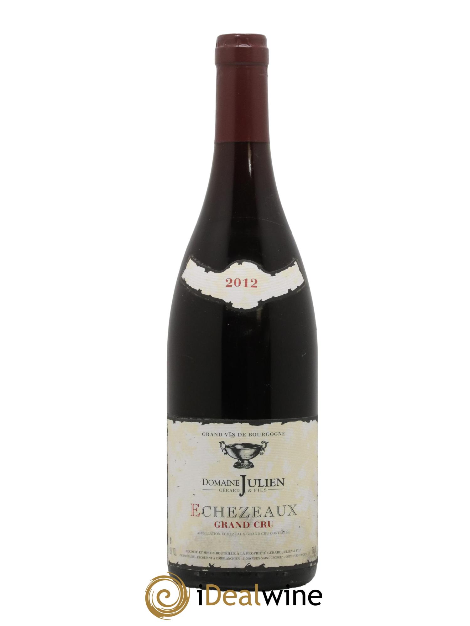 Echezeaux Grand Cru Domaine Julien 2012 - Lot de 1 bouteille - 0