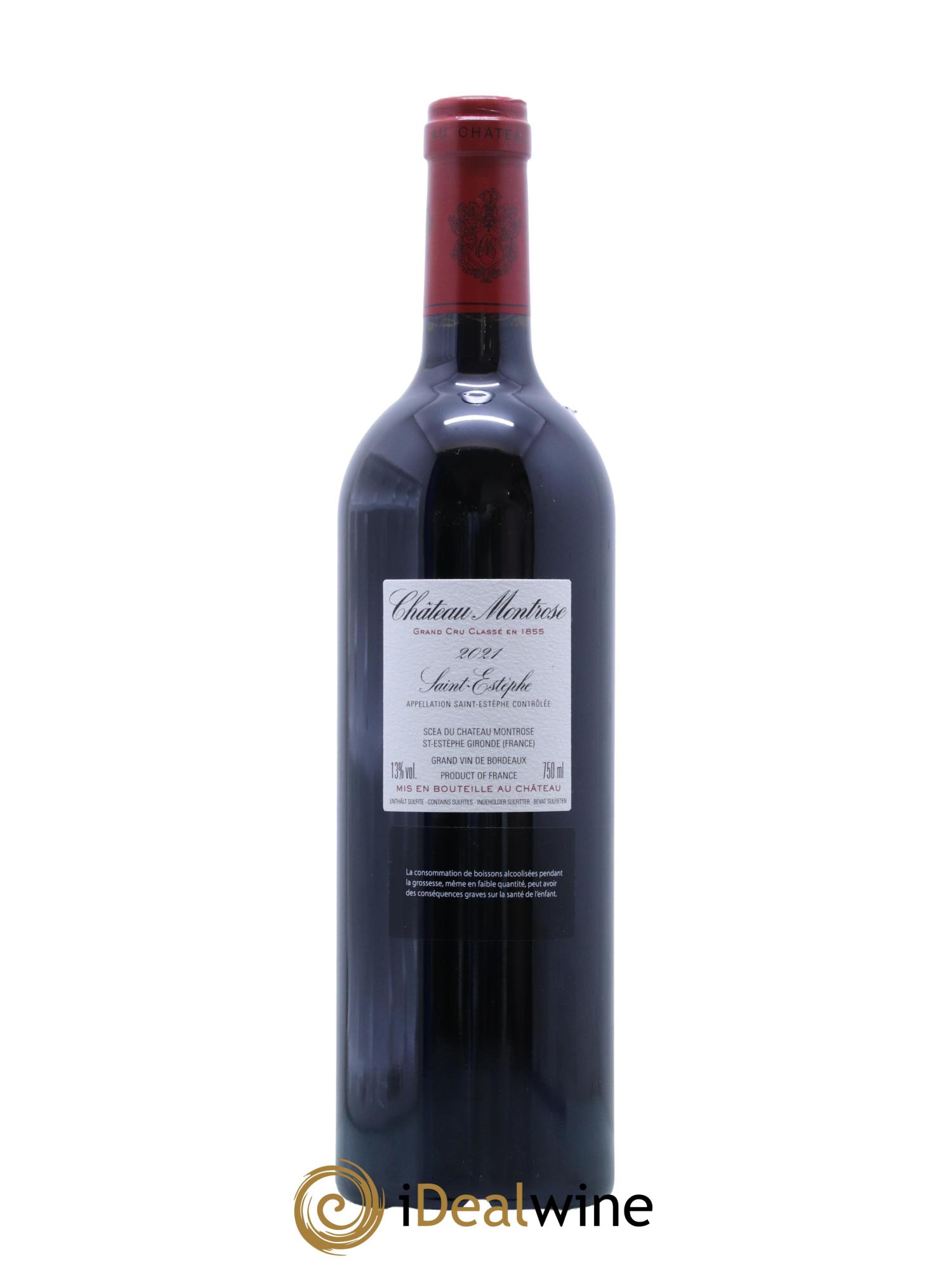 Château Montrose 2ème Grand Cru Classé 2021 - Lot de 1 bouteille - 1