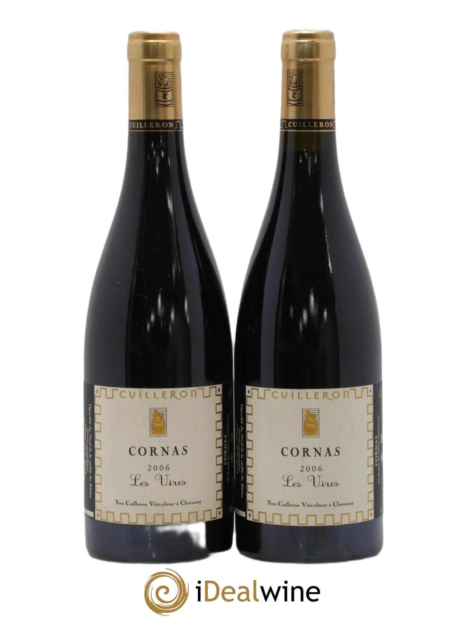 Cornas Les Vires Yves Cuilleron (Domaine) 2006 - Lot de 2 bouteilles - 0