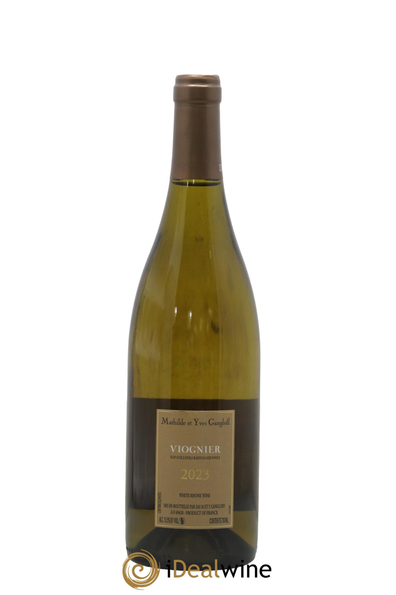 Vin de France Viognier Gangloff (Domaine) 2023 - Lot de 1 bouteille - 1