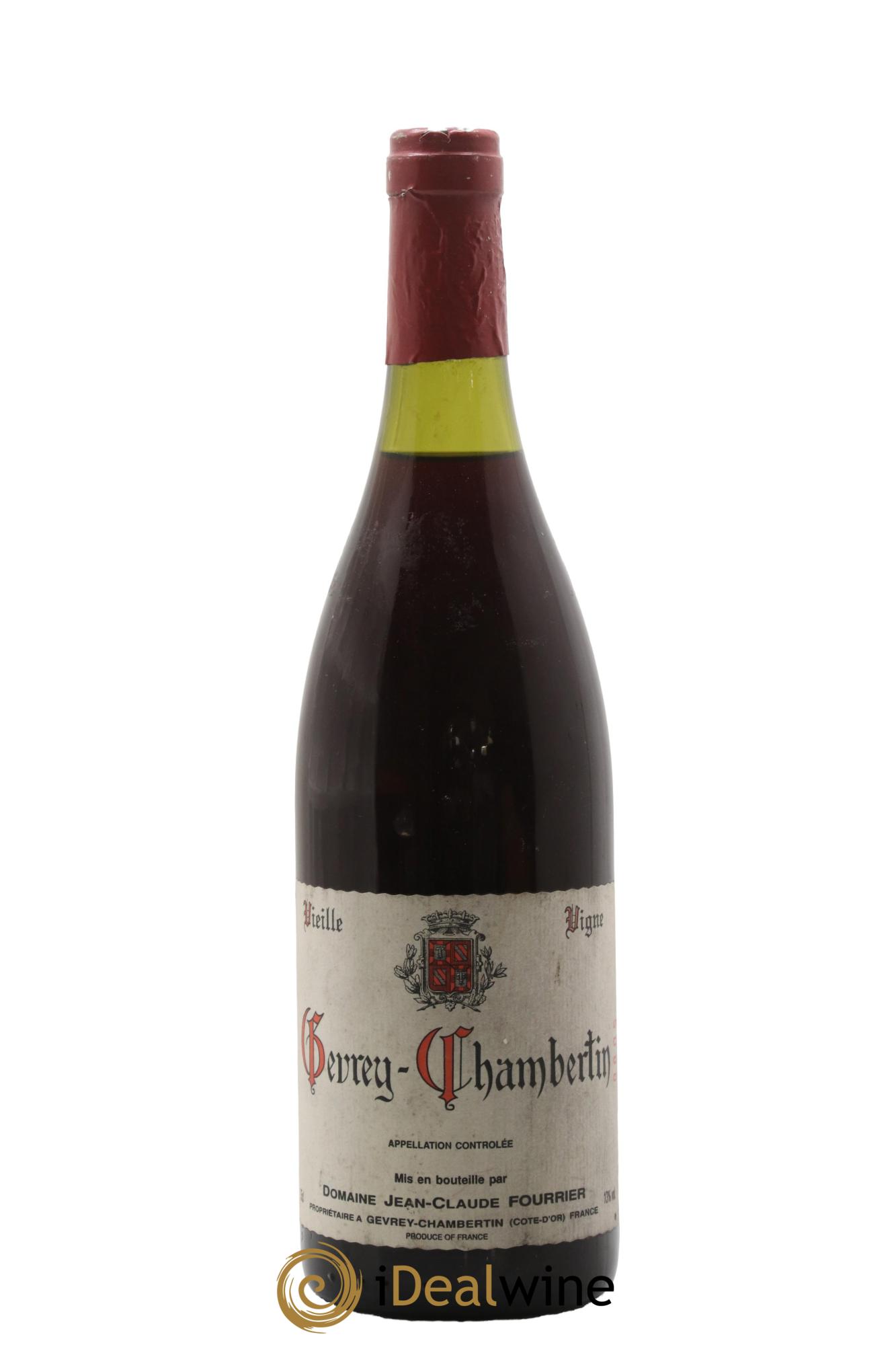 Gevrey-Chambertin Vieille Vigne Fourrier (Domaine) 1988 - Lot de 1 bouteille - 0