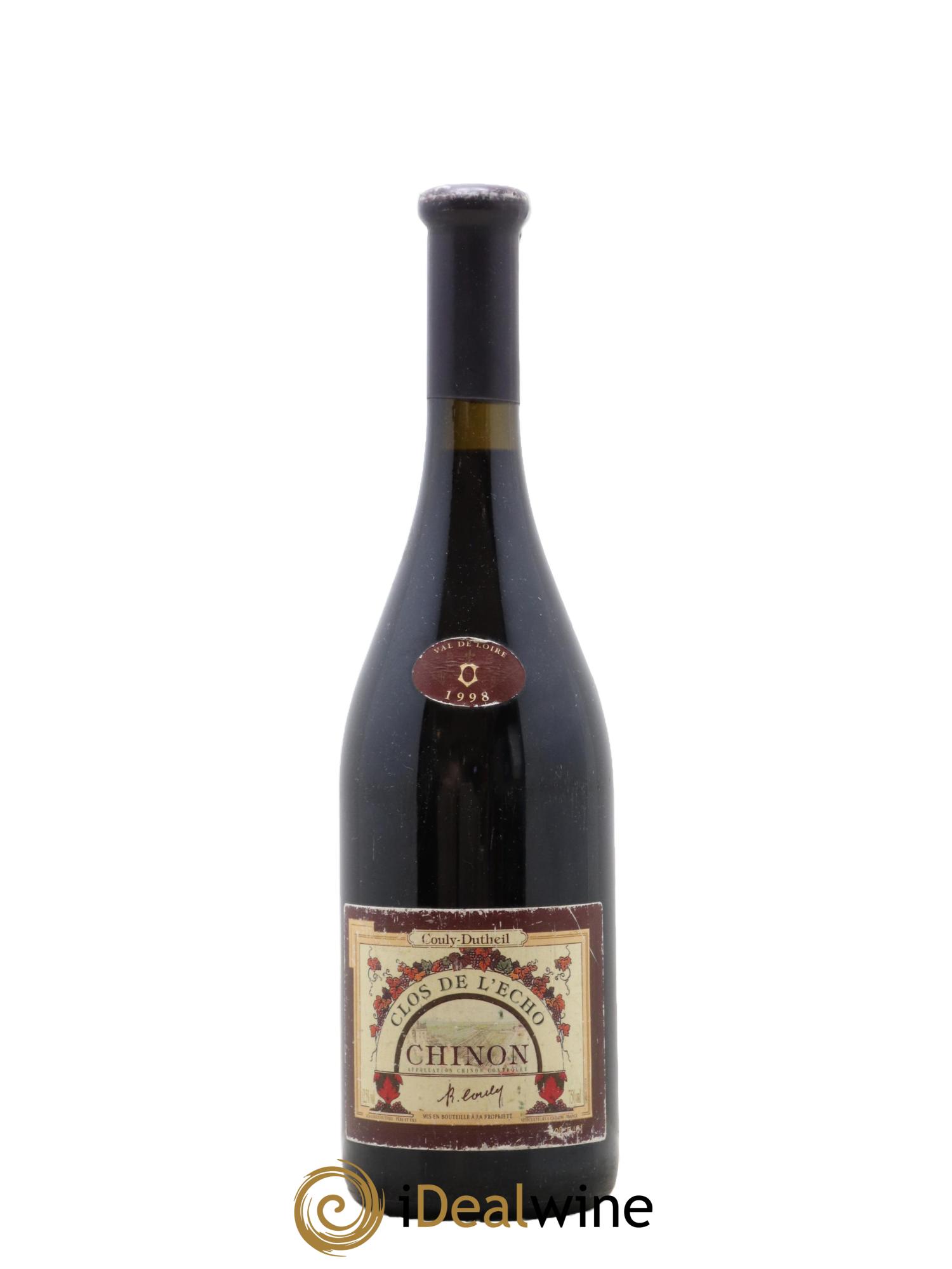 Chinon Clos de l'Echo Couly-Dutheil 1998 - Lot de 1 bouteille - 0