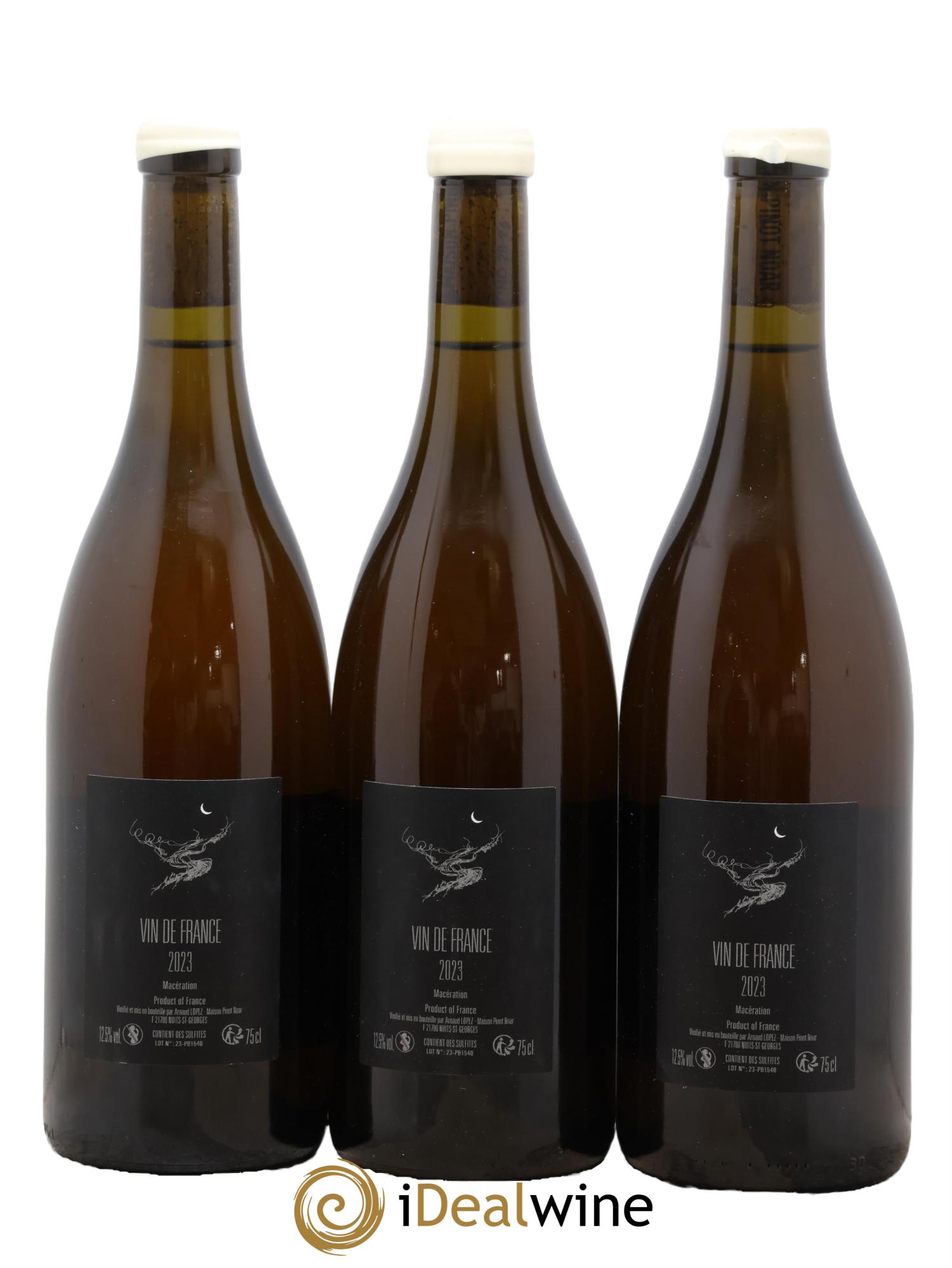 Vin de France Pinot Blanc Arnaud Lopez  2023 - Posten von 3 Flaschen - 1