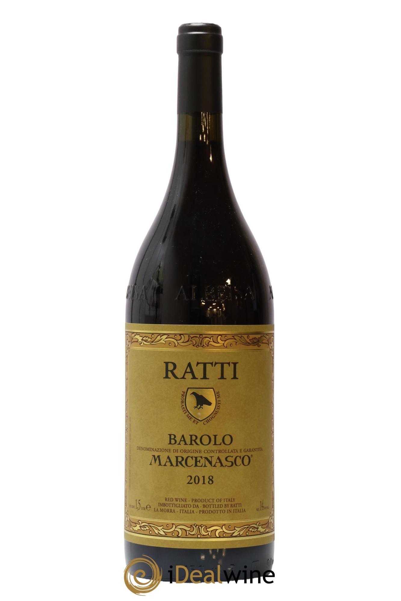Barolo DOCG Marcenasco Renato Ratti 2018 - Lot de 1 magnum - 0