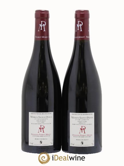 Morey Saint-Denis 1er Cru La Riotte Vieilles Vignes Perrot-Minot 2019 - Lot de 2 bouteilles - 1