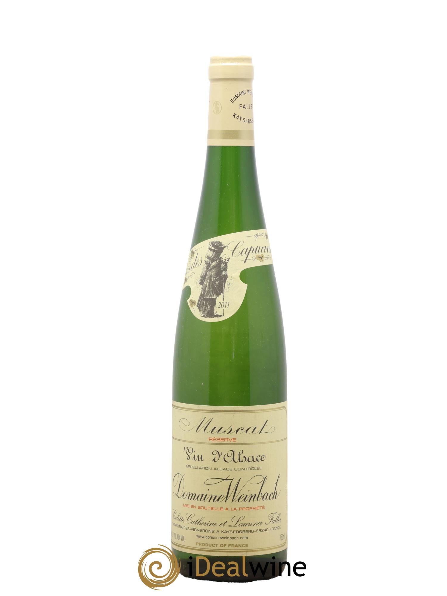 Alsace Muscat Réserve Weinbach (Domaine) 2011 - Lot of 1 bottle - 0