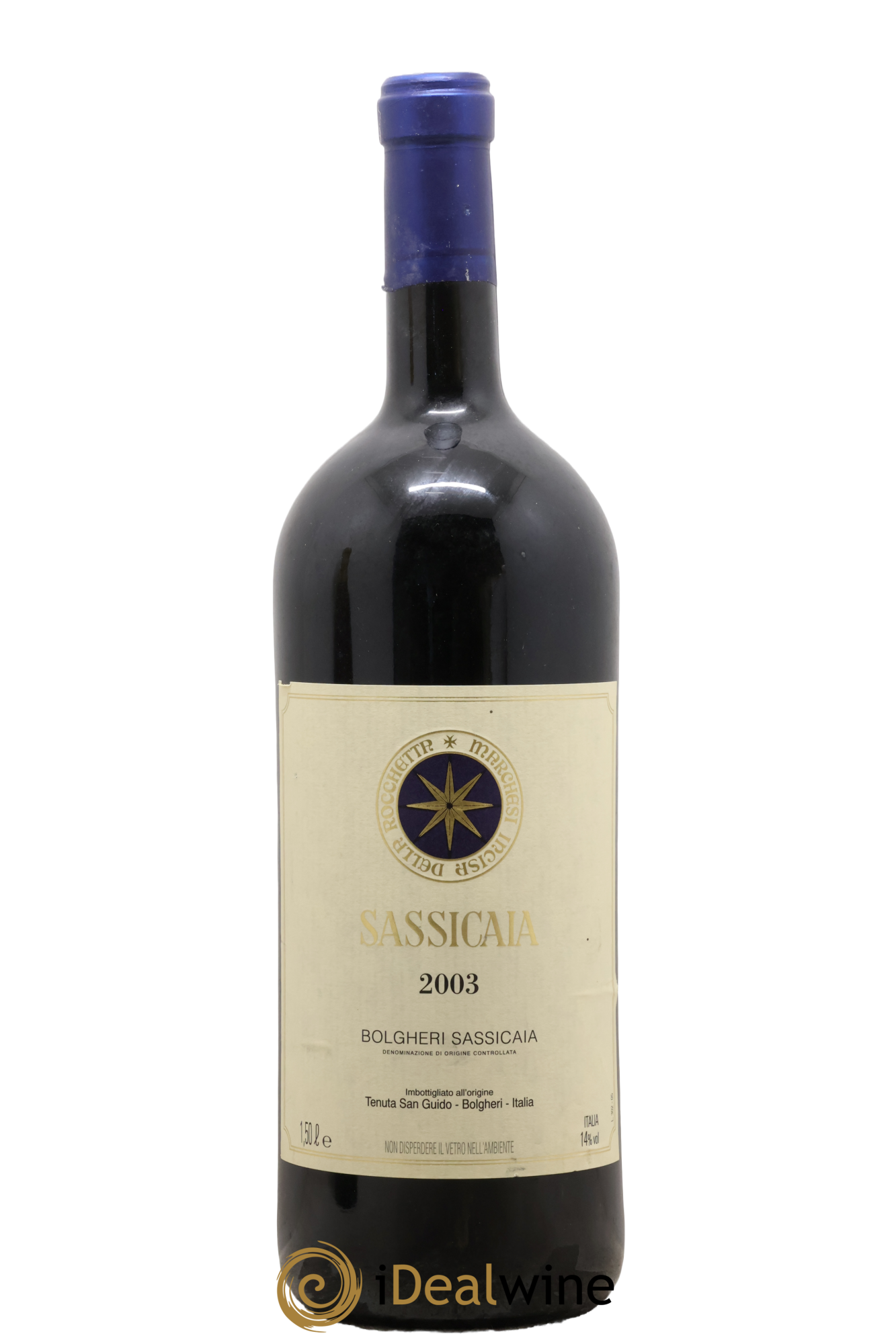 Bolgheri DOC Sassicaia Tenuta San Guido 2003 - Lot de 1 magnum - 0