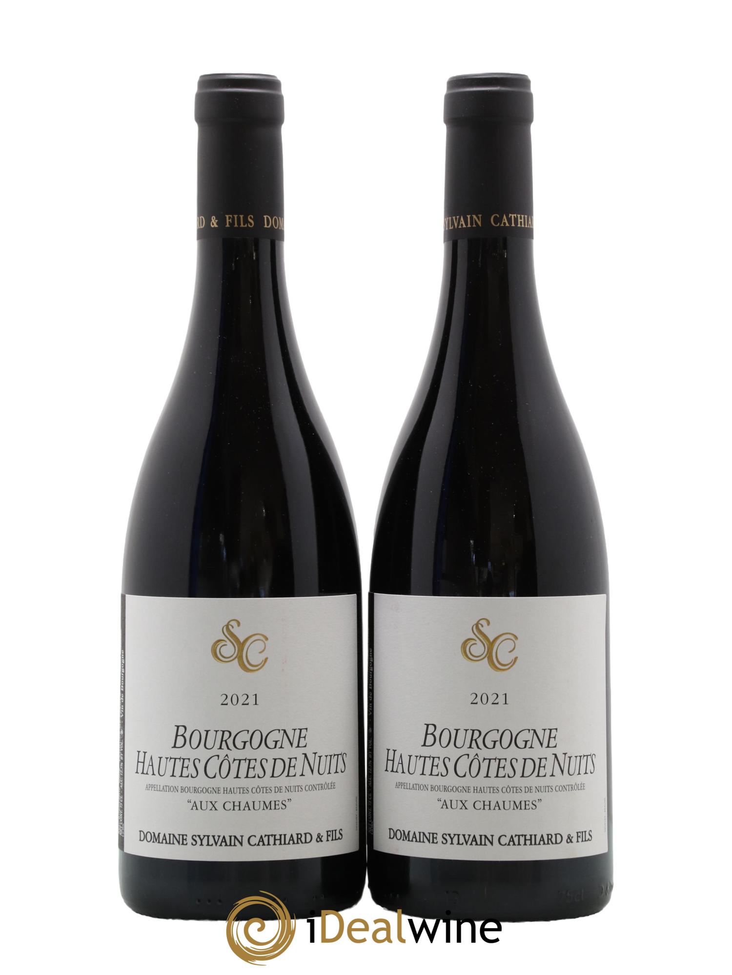 Hautes-Côtes de Nuits Aux Chaumes Sylvain Cathiard & Fils 2021 - Posten von 2 Flaschen - 0
