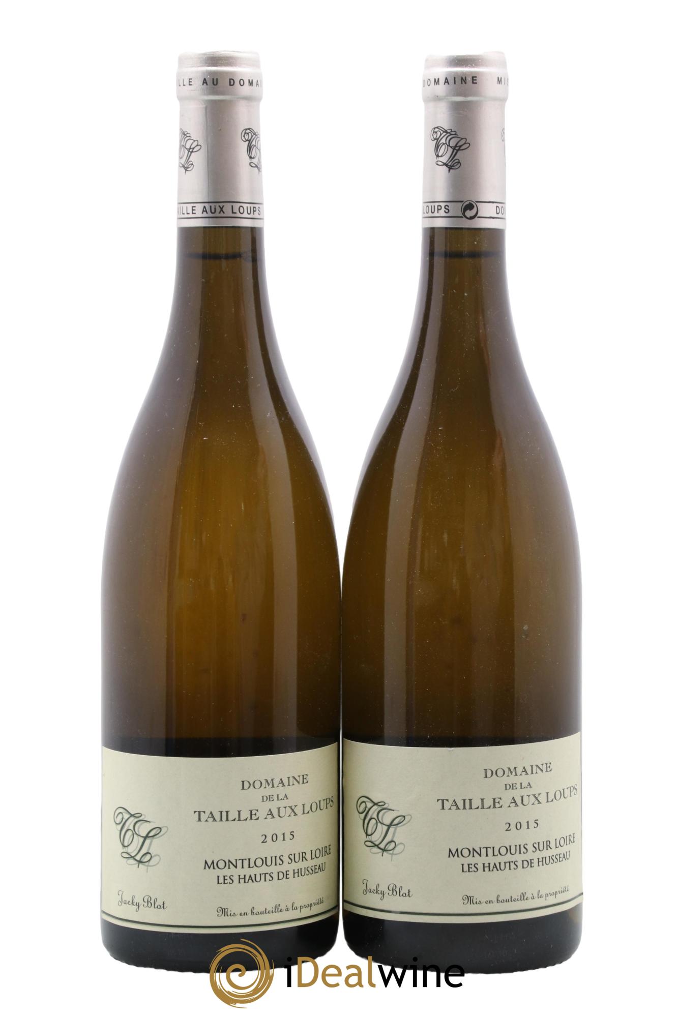 Montlouis-sur-Loire Les Hauts de Husseau La Taille aux Loups - Jacky Blot 2015 - Lot de 2 bouteilles - 0
