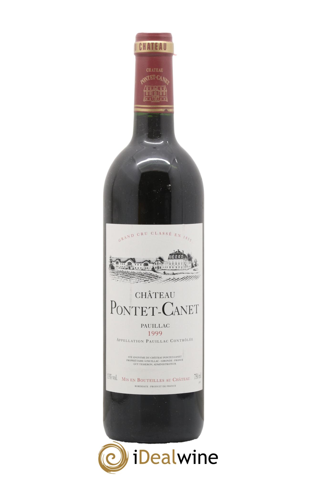 Château Pontet Canet 5ème Grand Cru Classé 1999 - Lot of 1 bottle - 0