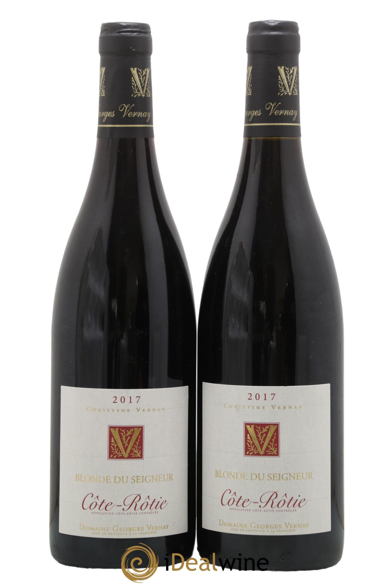 Côte-Rôtie Blonde du Seigneur Georges Vernay 2017 - Posten von 2 Flaschen - 0