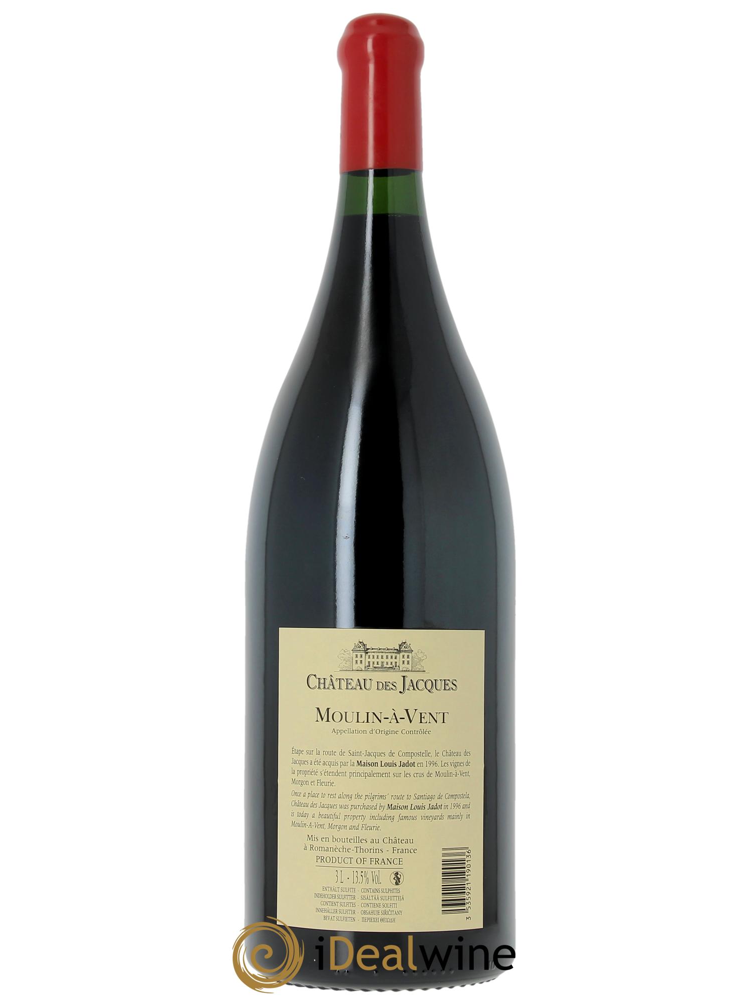 Moulin à Vent Château des Jacques  2020 - Lot de 1 double magnum - 2