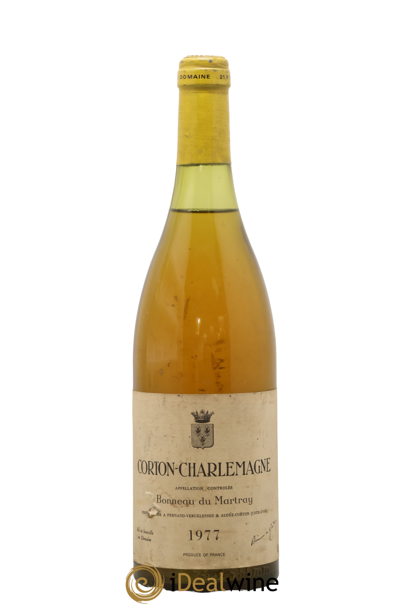 Corton-Charlemagne Grand Cru Bonneau du Martray (Domaine) 1977 - Posten von 1 Flasche - 0