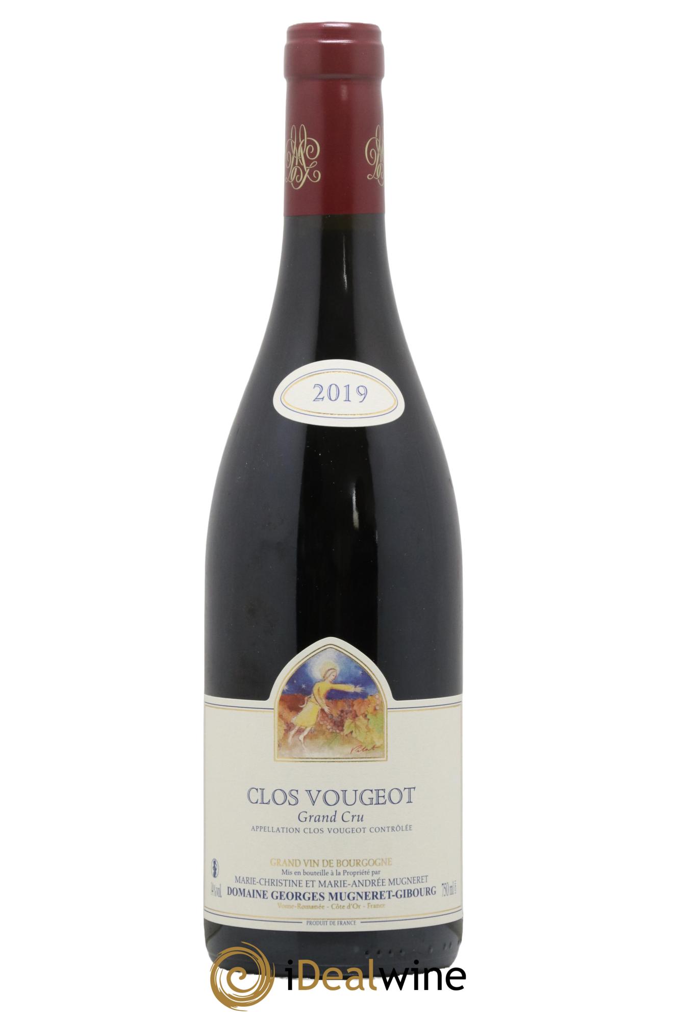 Clos de Vougeot Grand Cru Georges Mugneret-Gibourg (Domaine) 2019 - Lot de 1 bouteille - 0