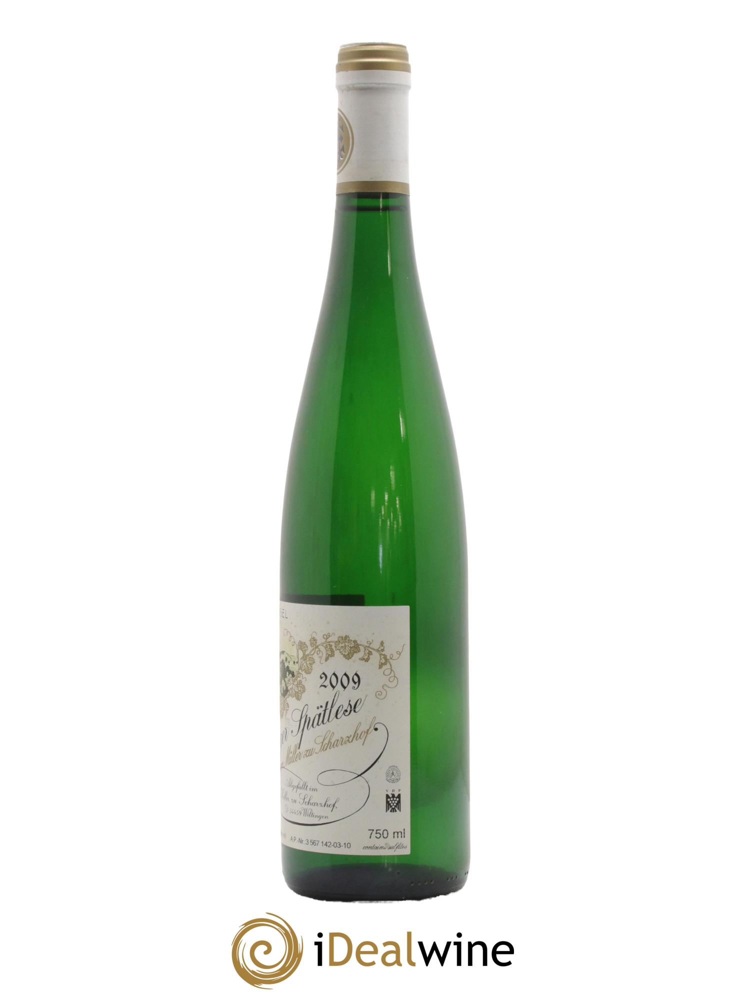 Riesling Scharzhofberger Spatlese Egon Muller 2009 - Lot of 1 bottle - 1