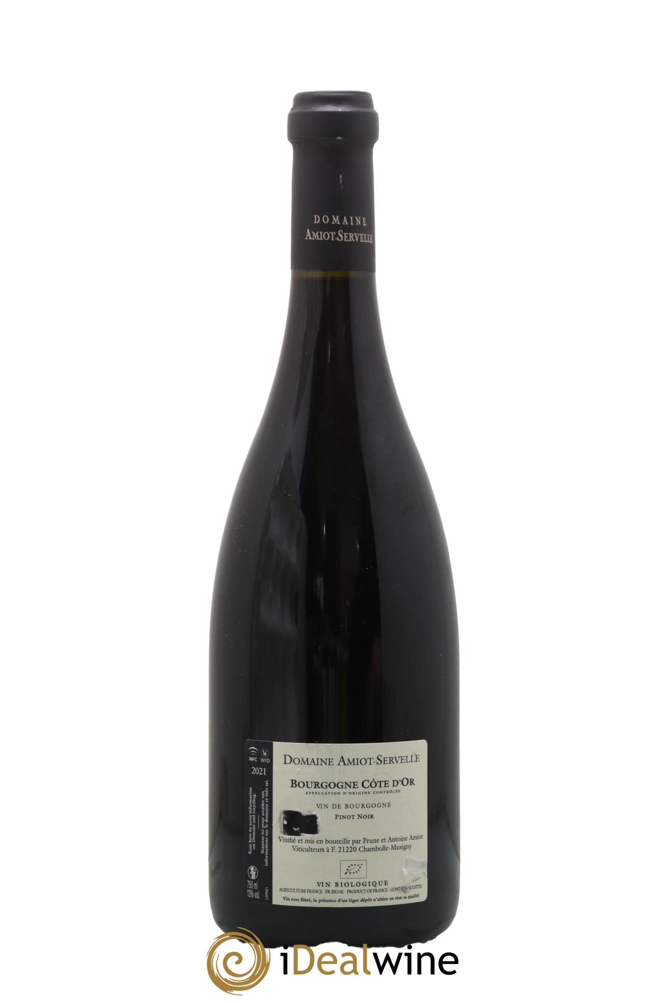 Bourgogne Côte d 'Or Domaine Amiot-Servelle 2021 - Lot of 1 bottle - 1