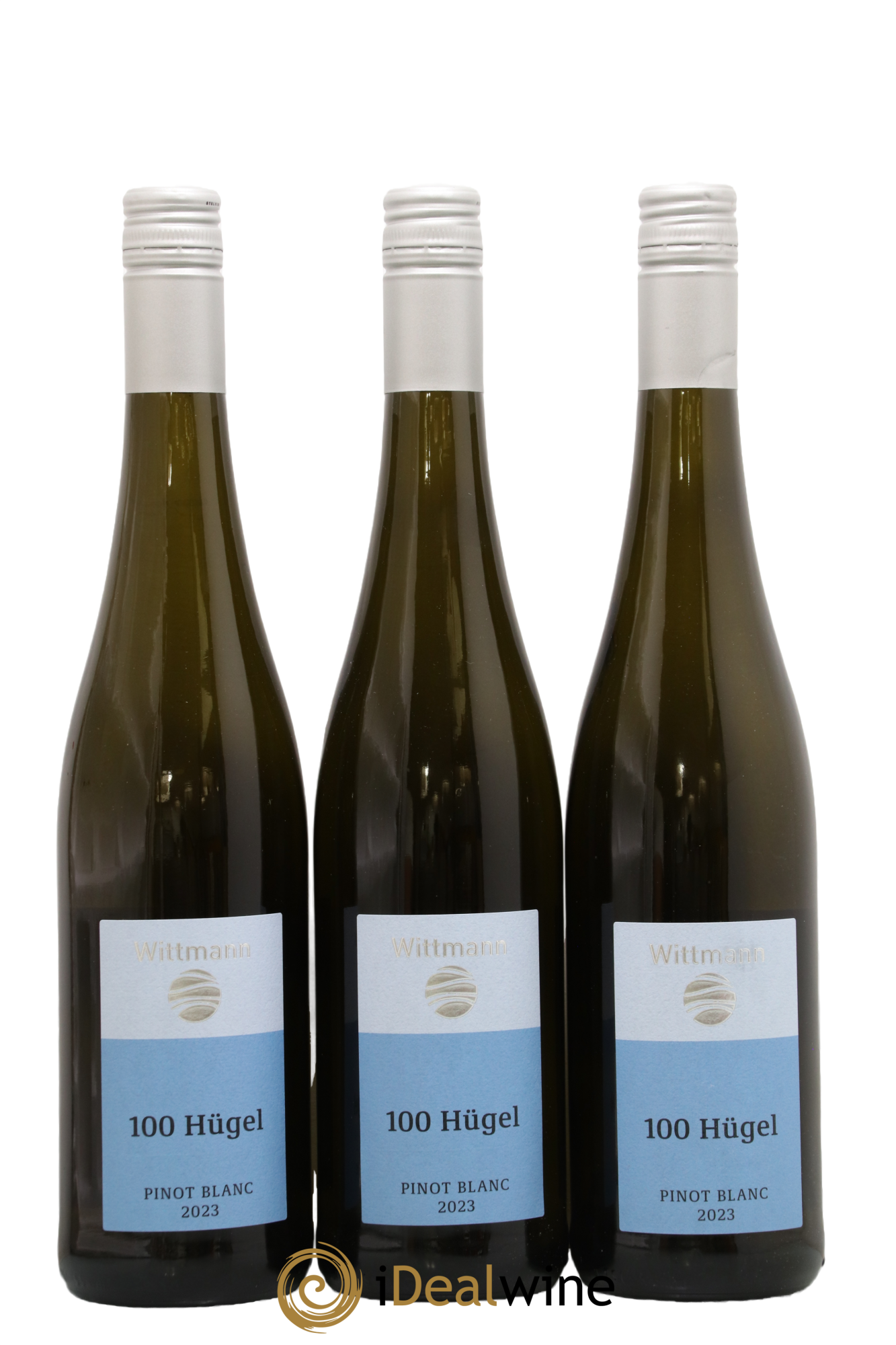 Allemagne Rheinhessen Riesling Trocken 100 Hugel Pinot Blanc Wittmann 2023 - Posten von 3 Flaschen - 0