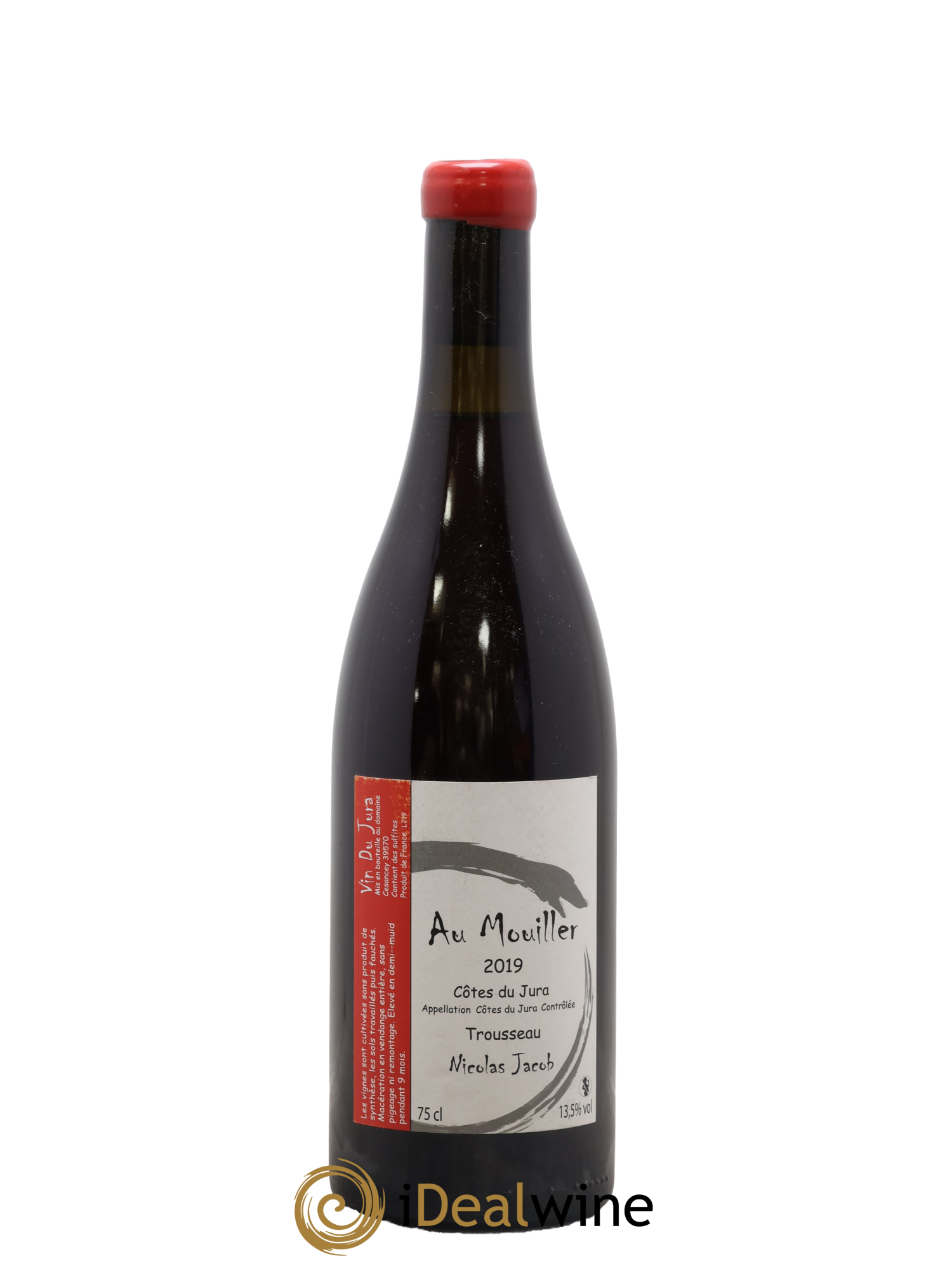 Côtes du Jura Trousseau Au Mouiller Nicolas Jacob 2019 - Lot de 1 bouteille - 0