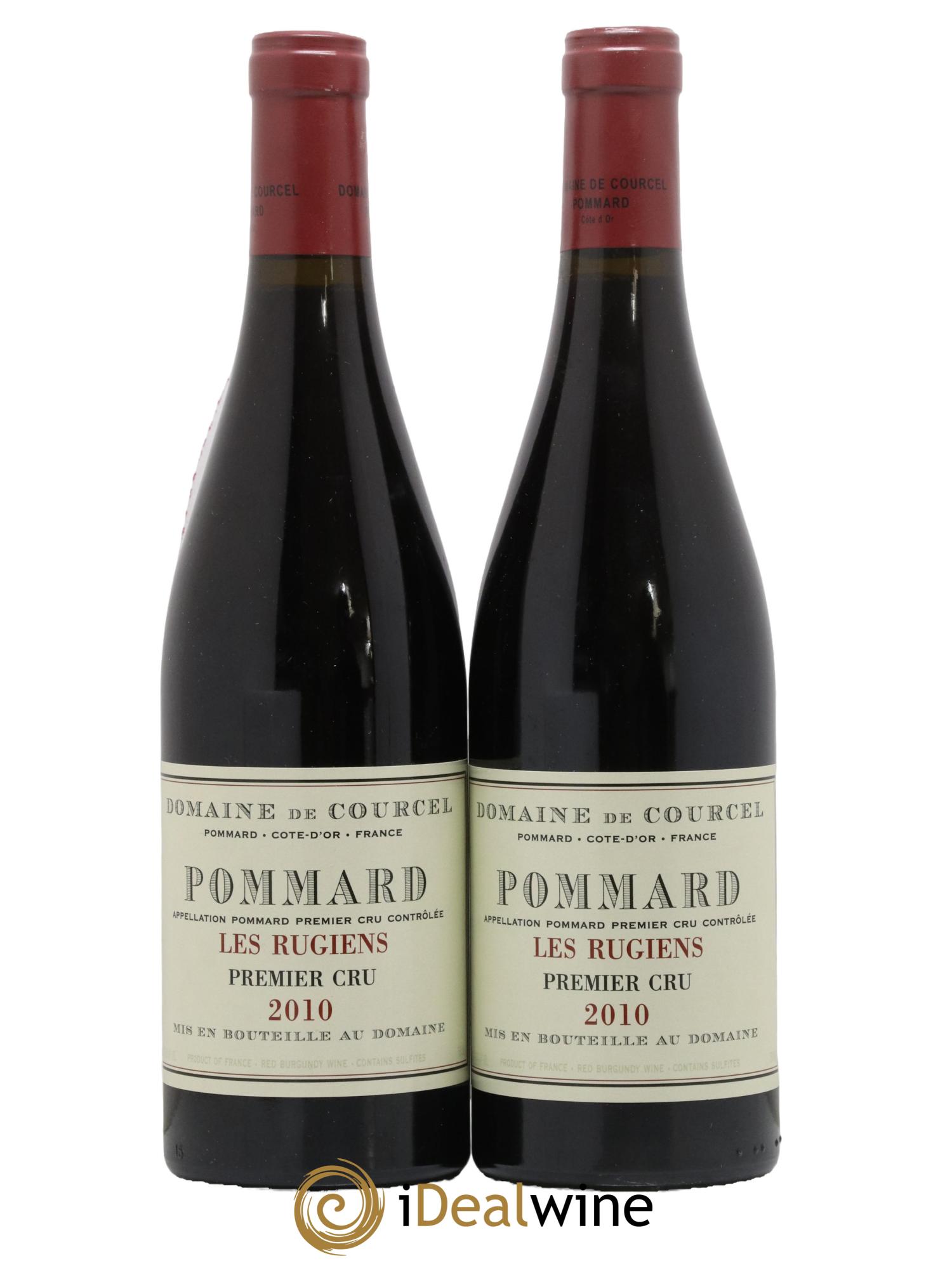 Pommard 1er Cru Les Rugiens de Courcel (Domaine) 2010 - Lot de 2 bouteilles - 0