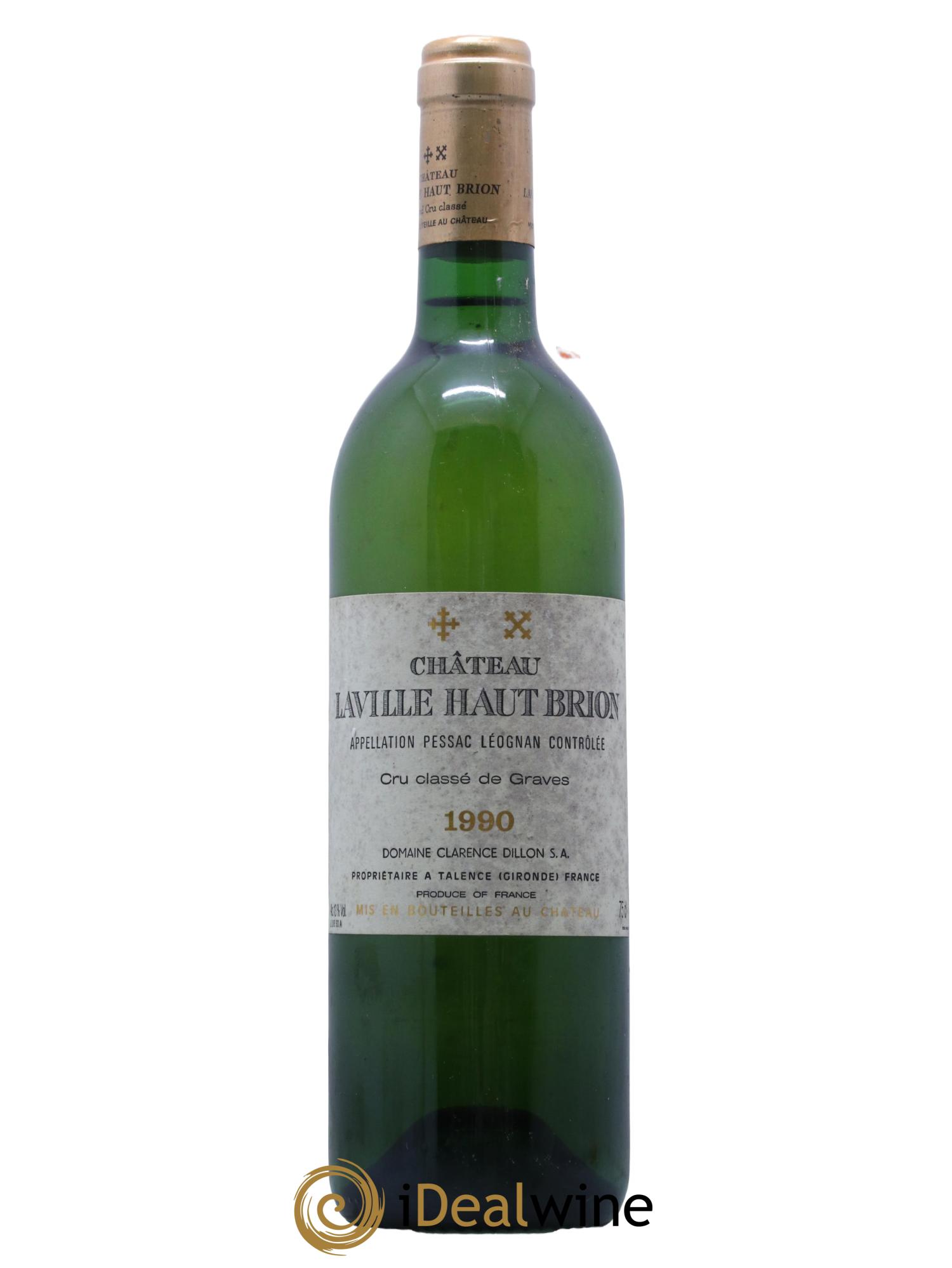 Château Laville Haut-Brion Cru Classé de Graves 1990 - Lot de 1 bouteille - 0