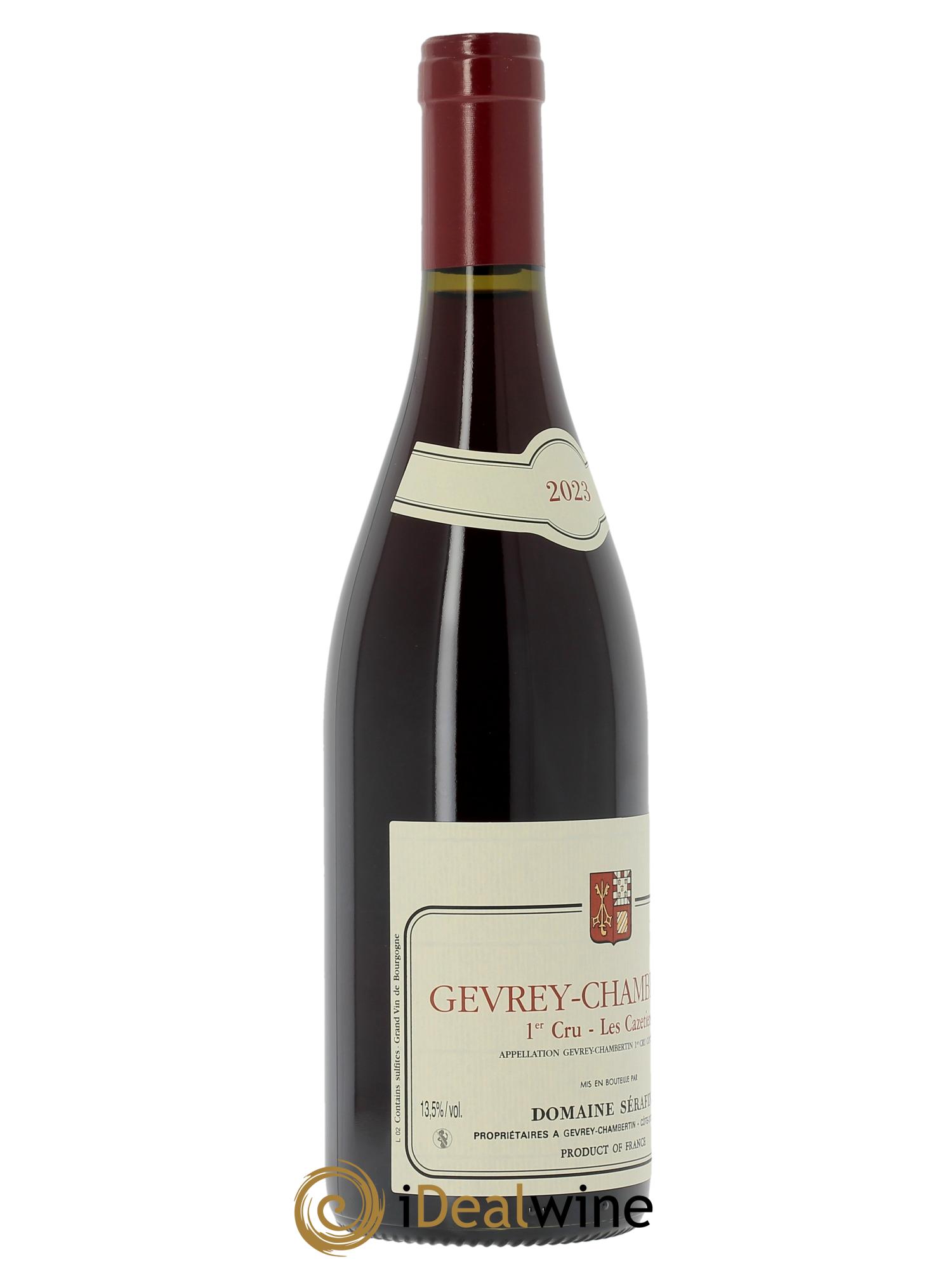 Gevrey-Chambertin 1er Cru Les Cazetiers Christian Sérafin Père et Fils  2023 - Lot de 1 bouteille - 2
