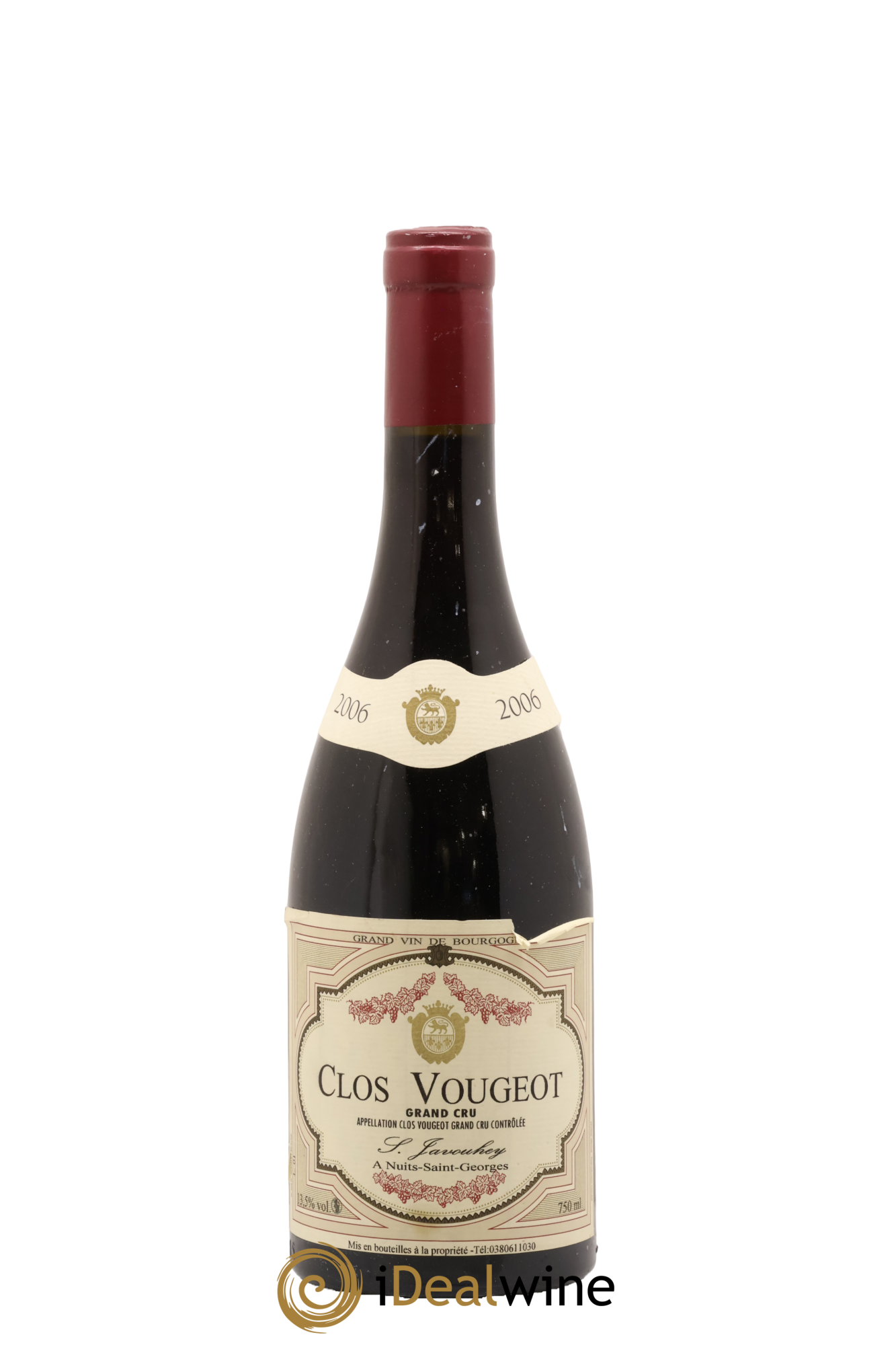 Clos de Vougeot Grand Cru Javouhey 2006 - Lot of 1 bottle - 0