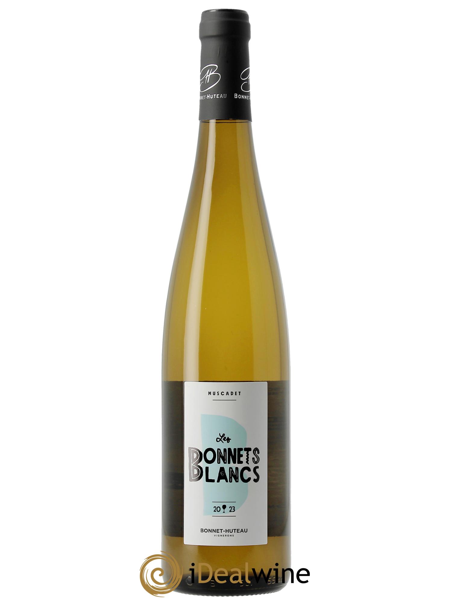 Muscadet-Sèvre-et-Maine sur lie Les Bonnets Blancs Bonnet-Huteau  2023 - Lot de 1 bouteille - 0