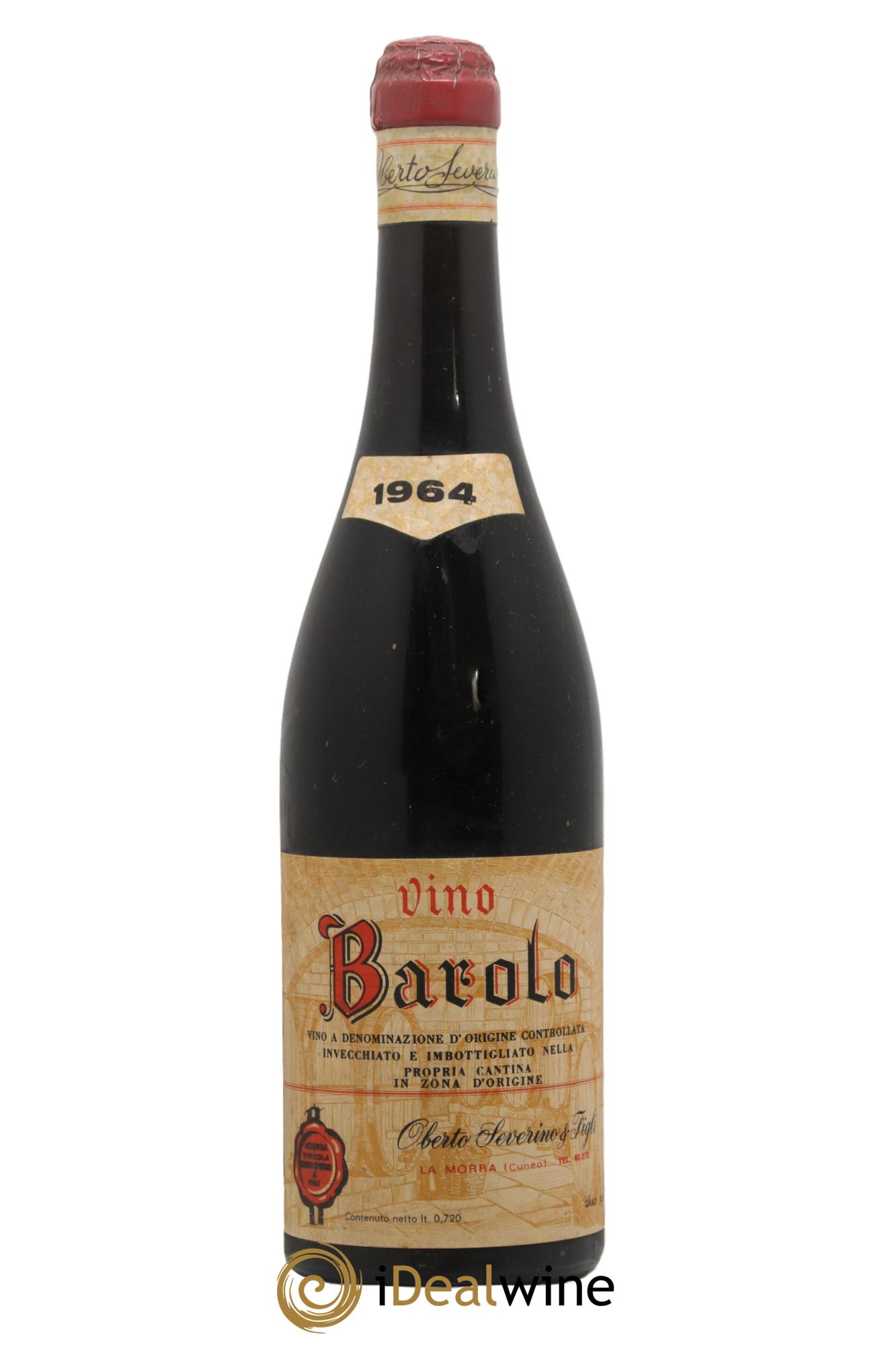 Barolo Oberto Severino E Figli 1964 - Lot de 1 bouteille - 0