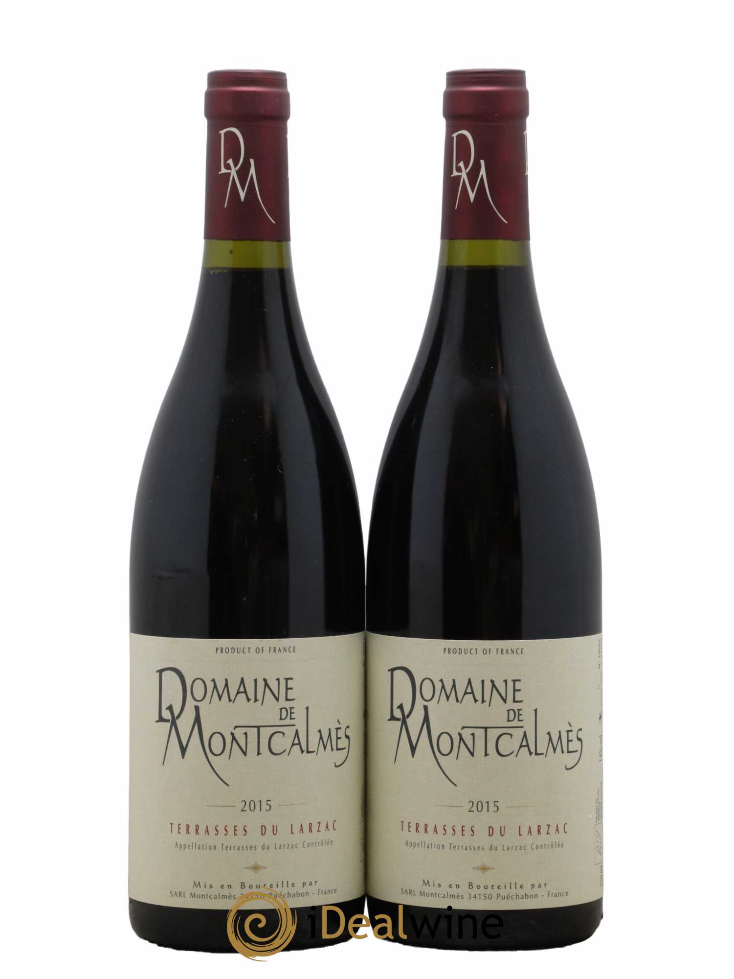 Terrasses du Larzac Domaine de Montcalmès Frédéric Pourtalié 2015 - Lotto di 2 bottiglie - 0