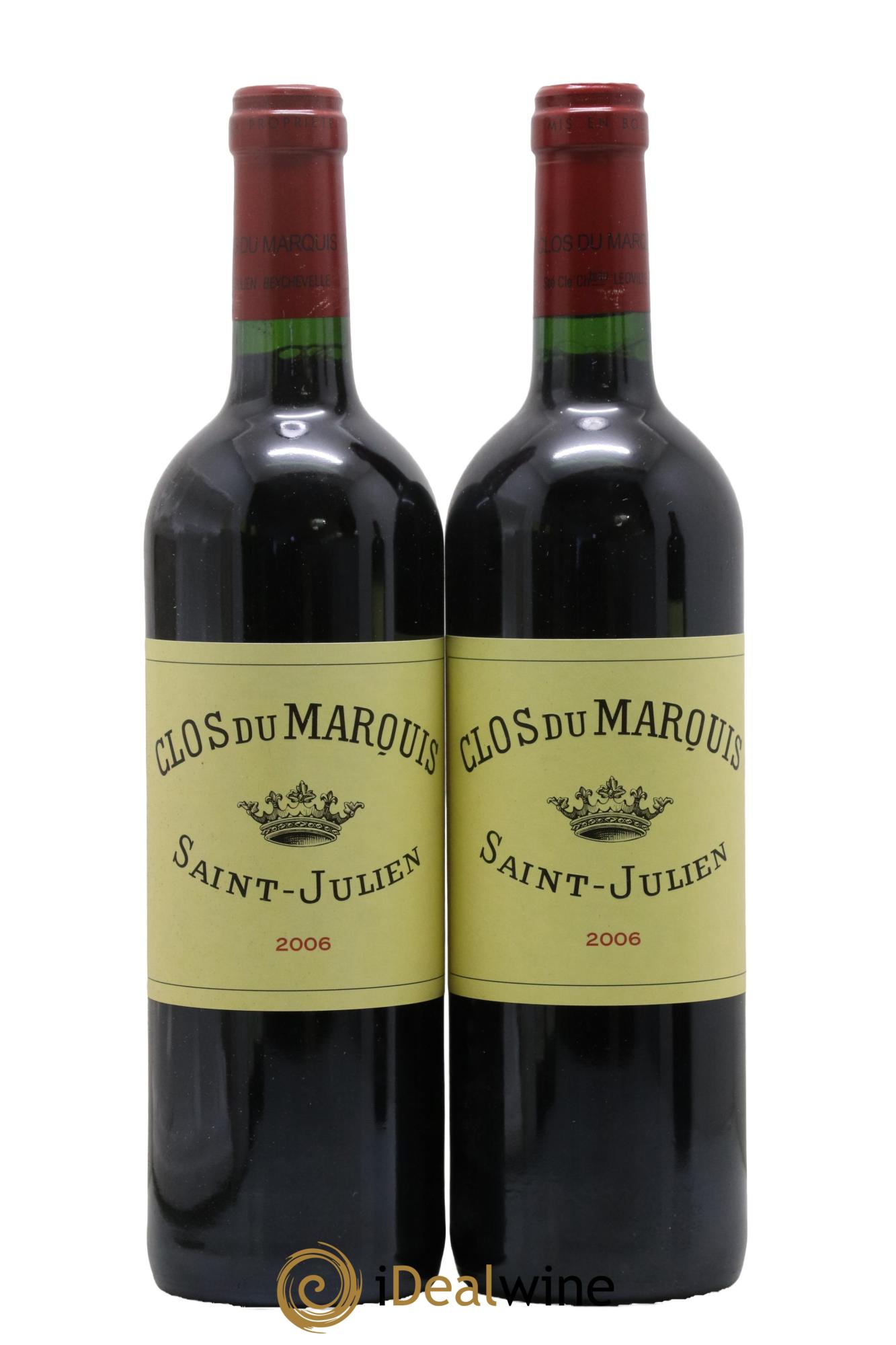 Clos du Marquis 2006 - Lot de 2 bouteilles - 0