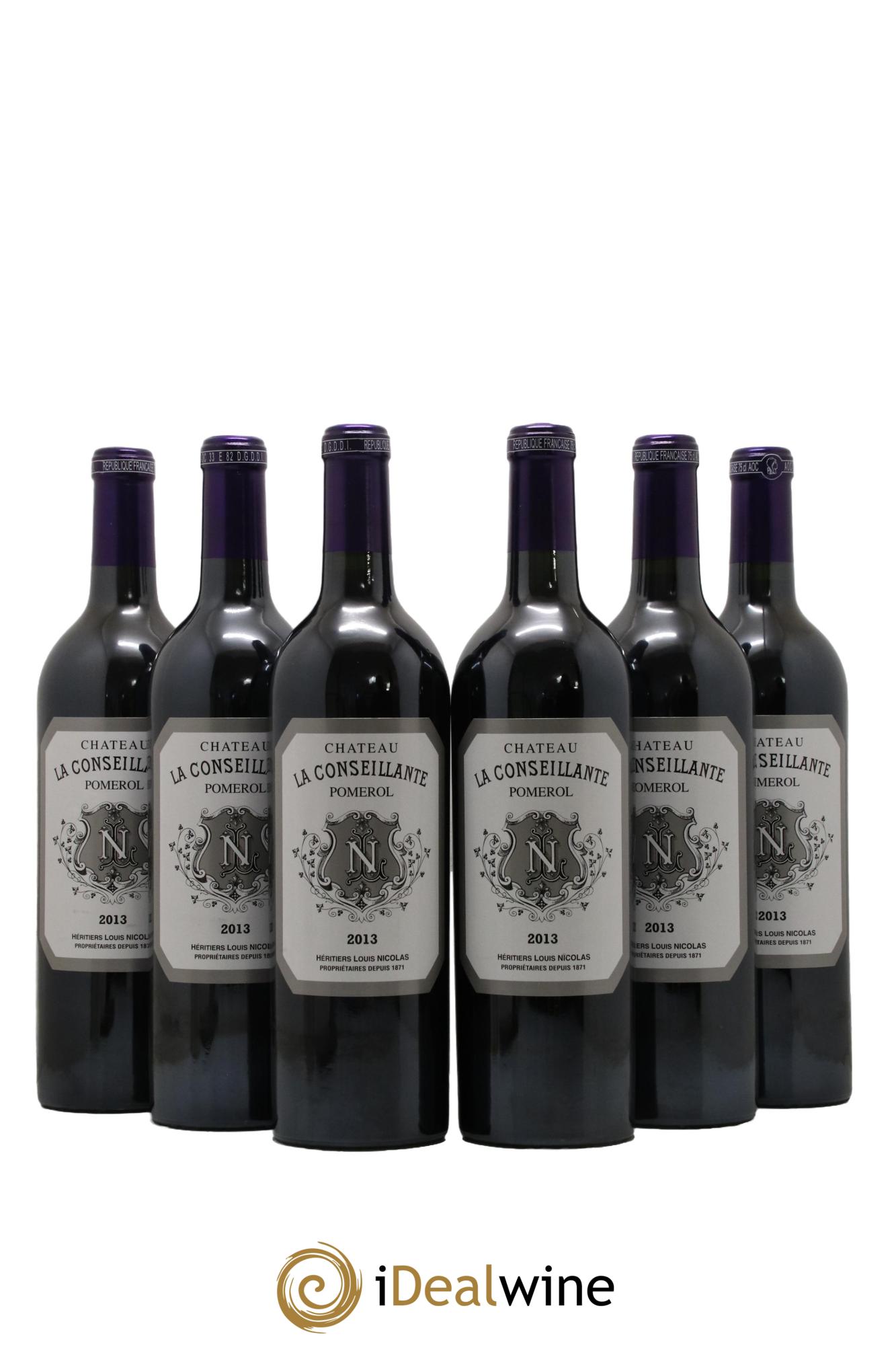 Château la Conseillante 2013 - Lot of 6 bottles - 0