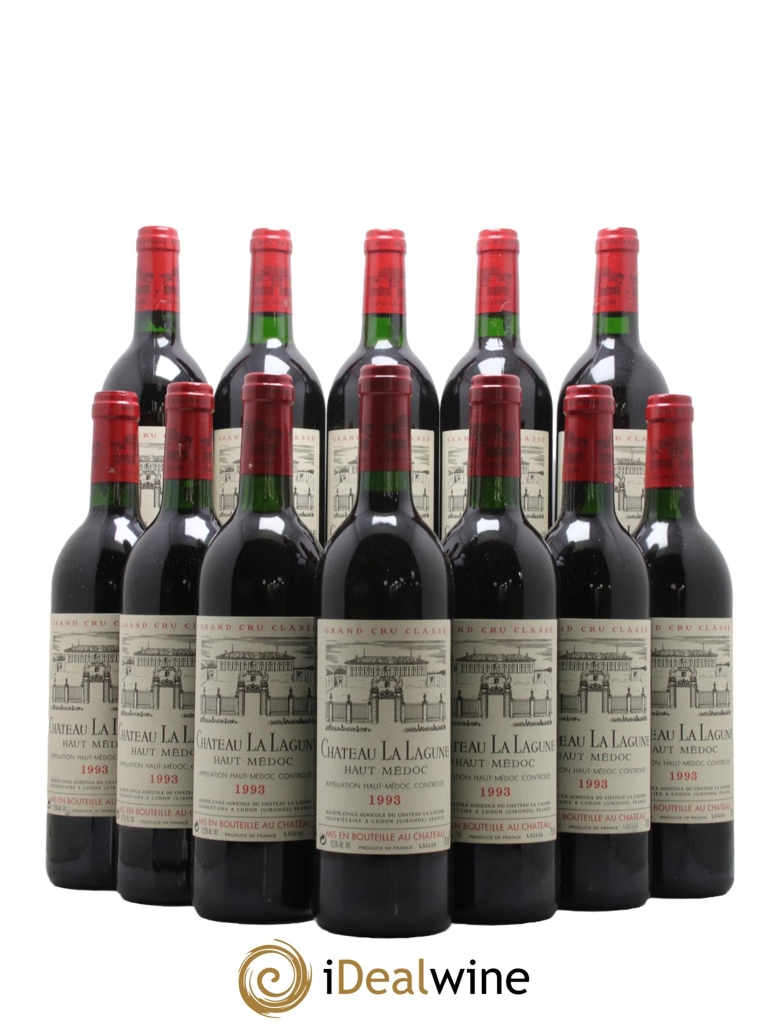 Château la Lagune 3ème Grand Cru Classé 1993 - Lot de 12 bouteilles - 0
