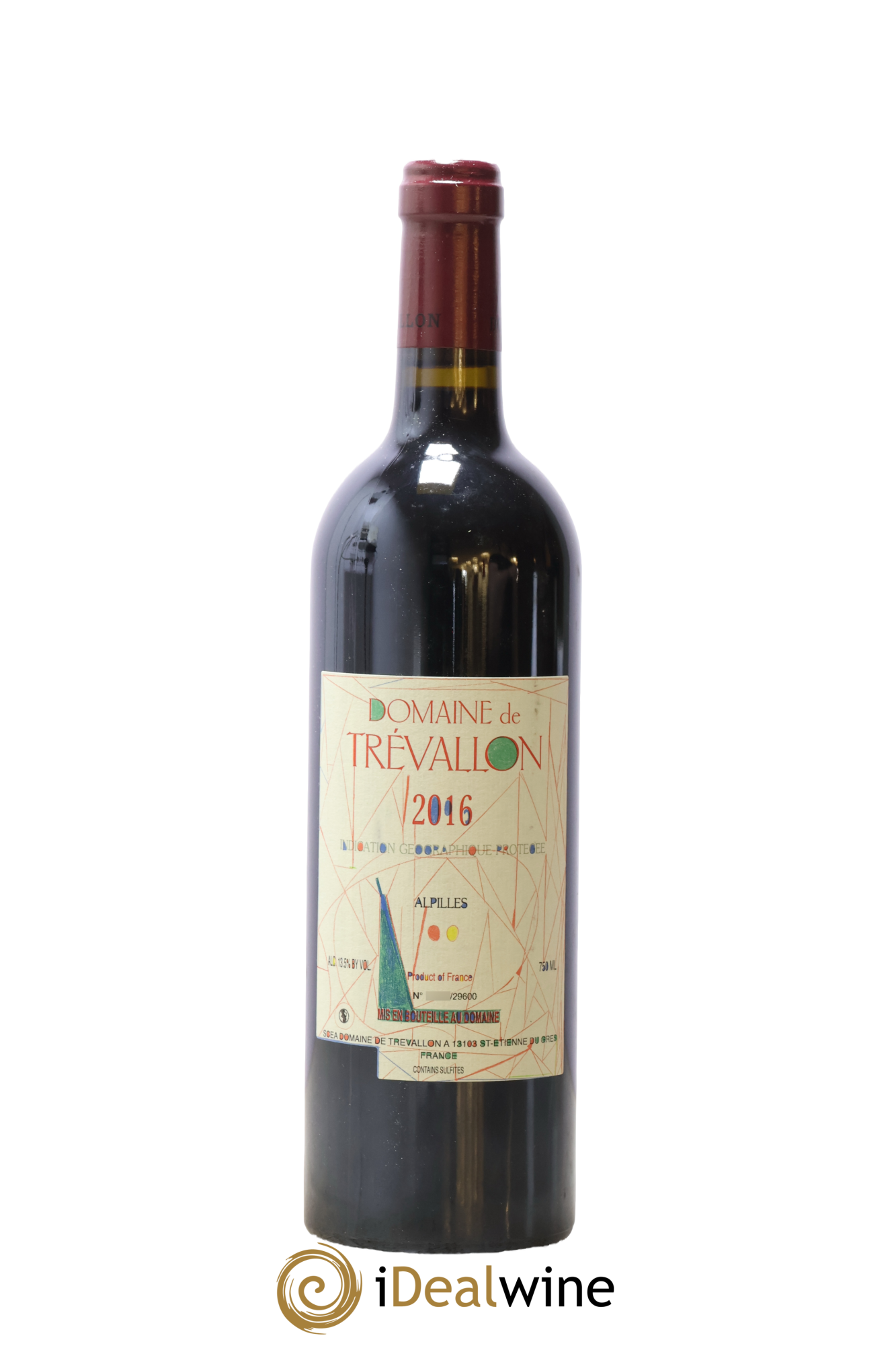 Alpilles Trévallon (Domaine de) Eloi Dürrbach 2016 - Lot de 1 bouteille - 0
