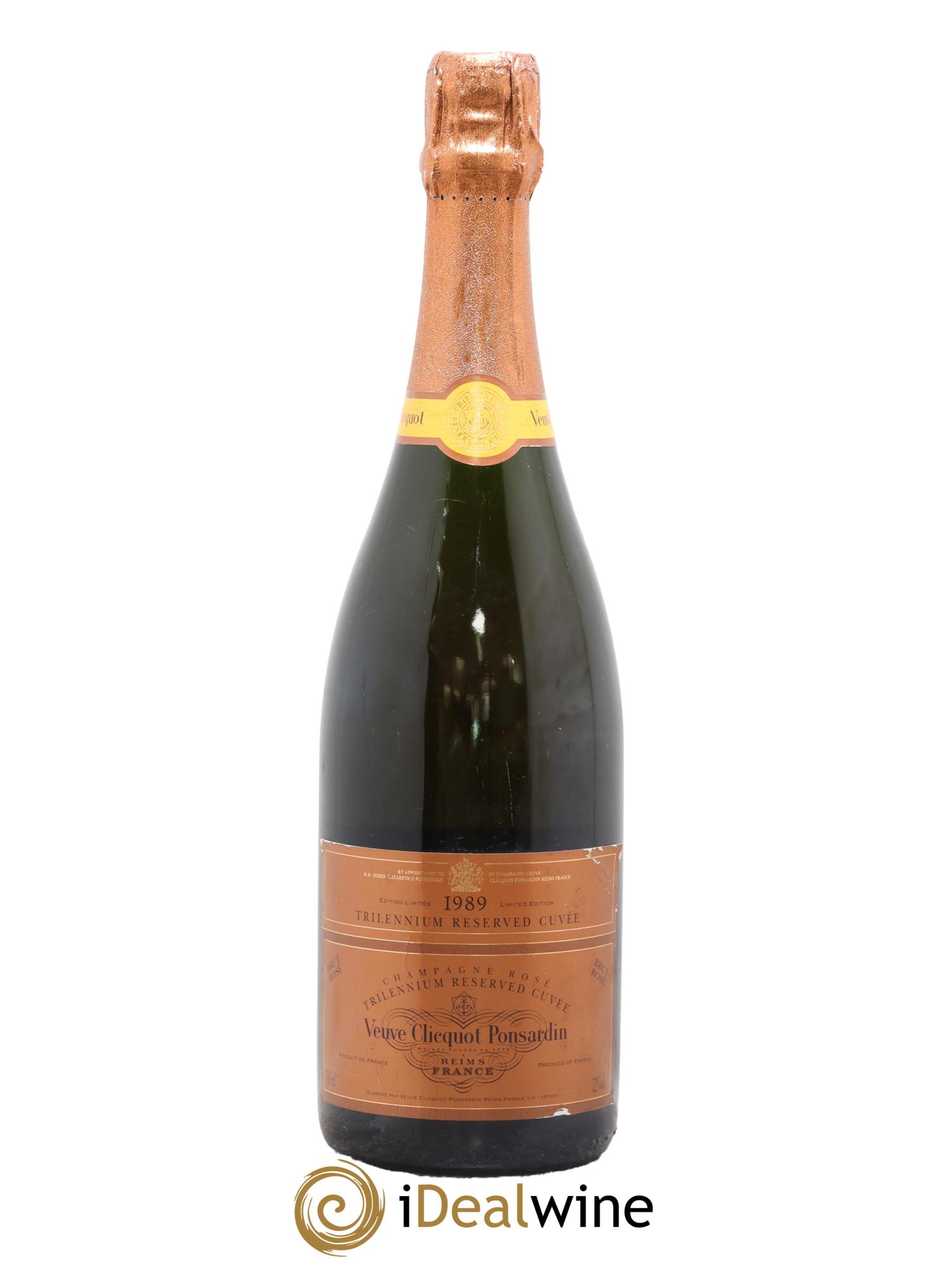 Trilennium Veuve Clicquot 1989 - Lot de 1 bouteille - 0