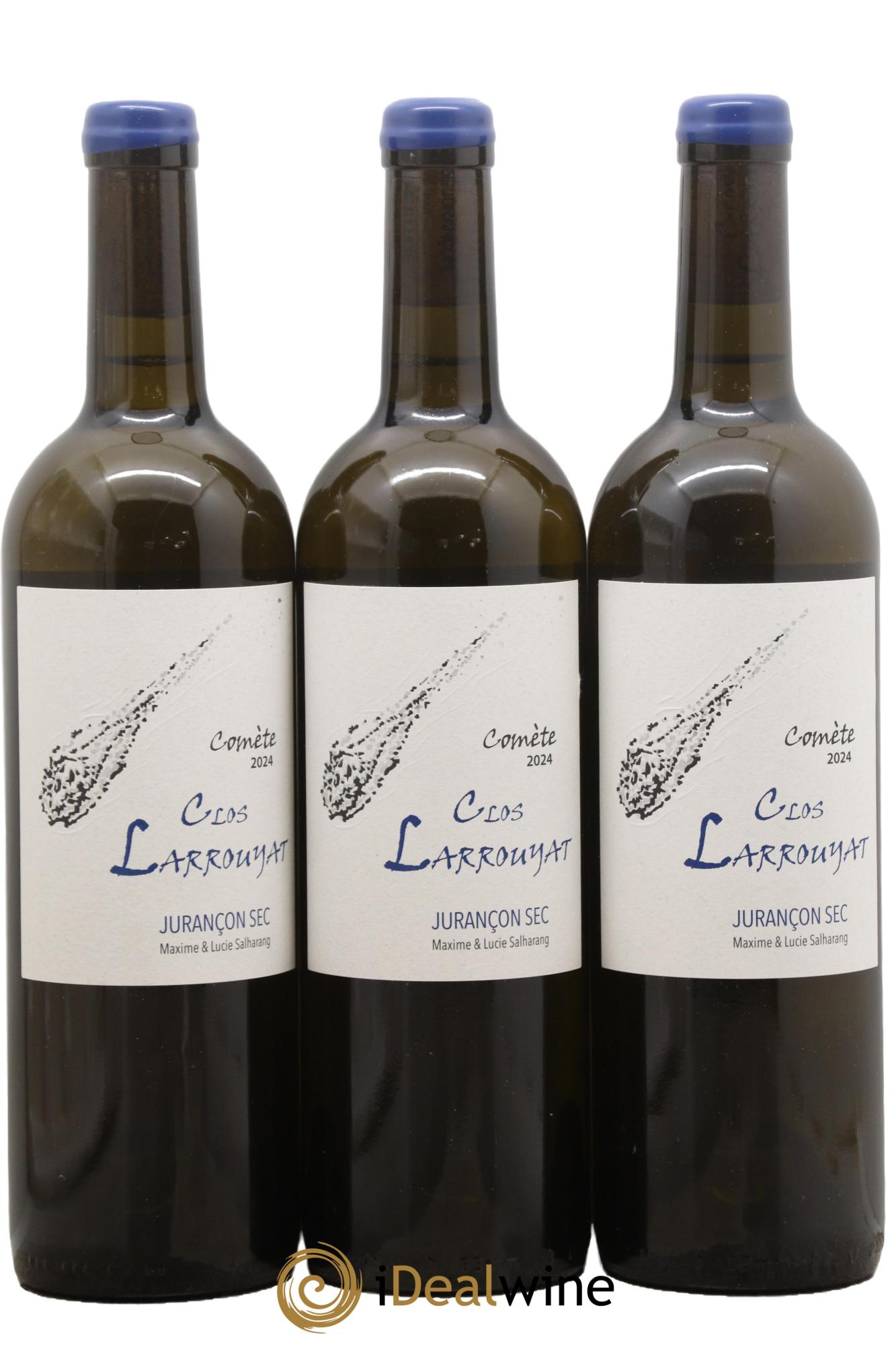 Jurançon sec Comète Clos Larrouyat 2024 - Lot de 3 bouteilles - 0