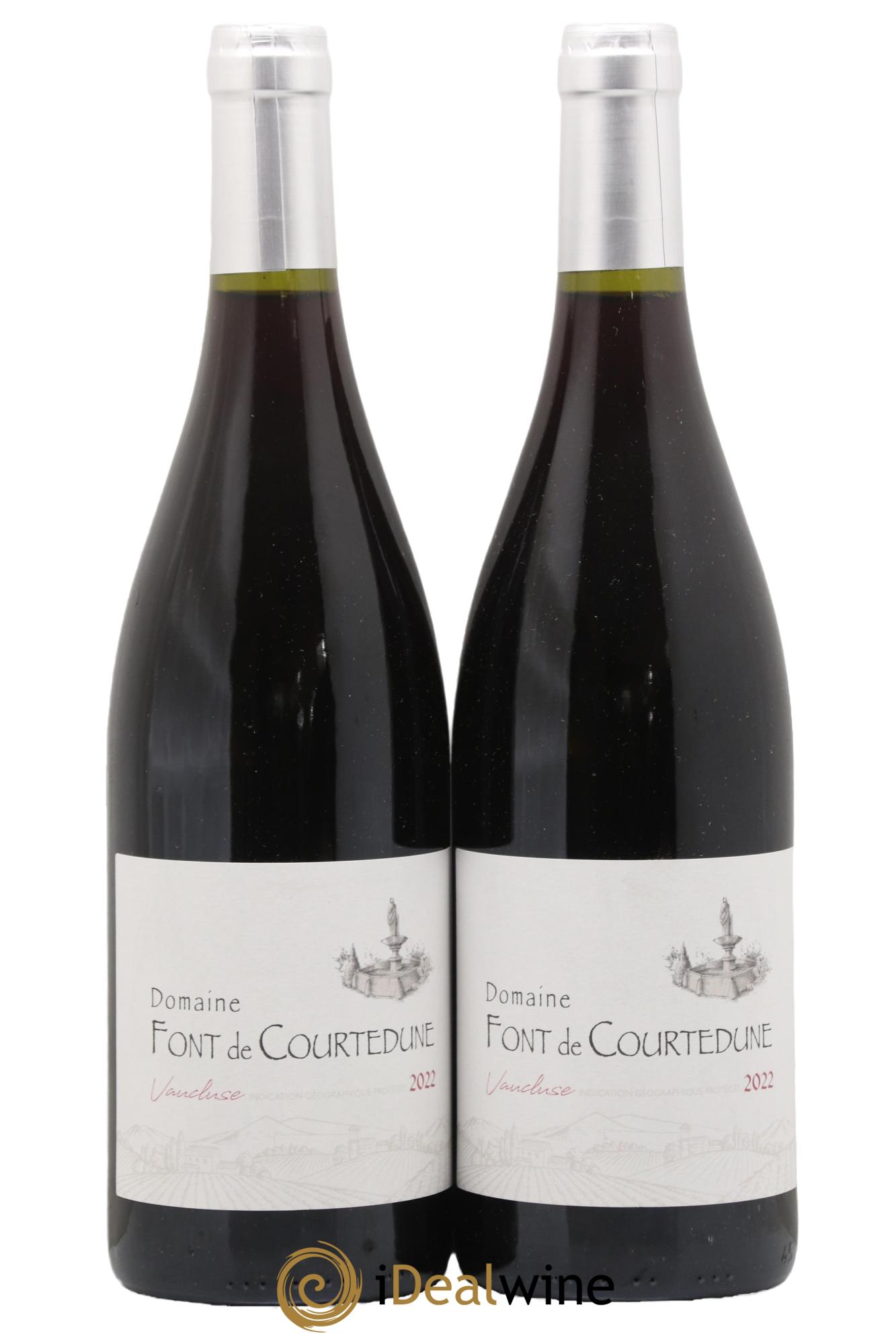 Vaucluse Font de Courtedune 2022 - Lot de 2 bouteilles - 0