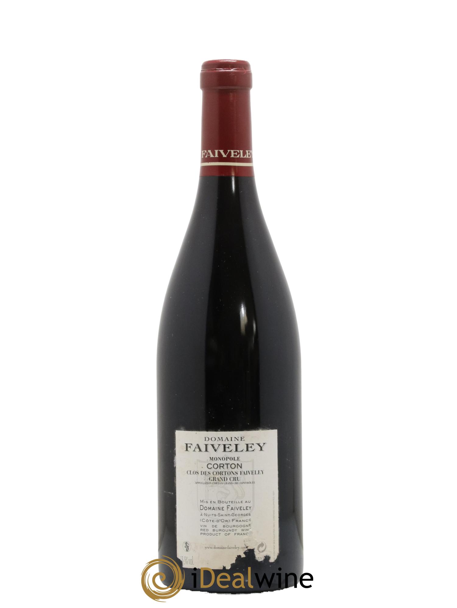 Corton Grand Cru Clos des Cortons Faiveley 2015 - Lotto di 1 bottiglia - 1