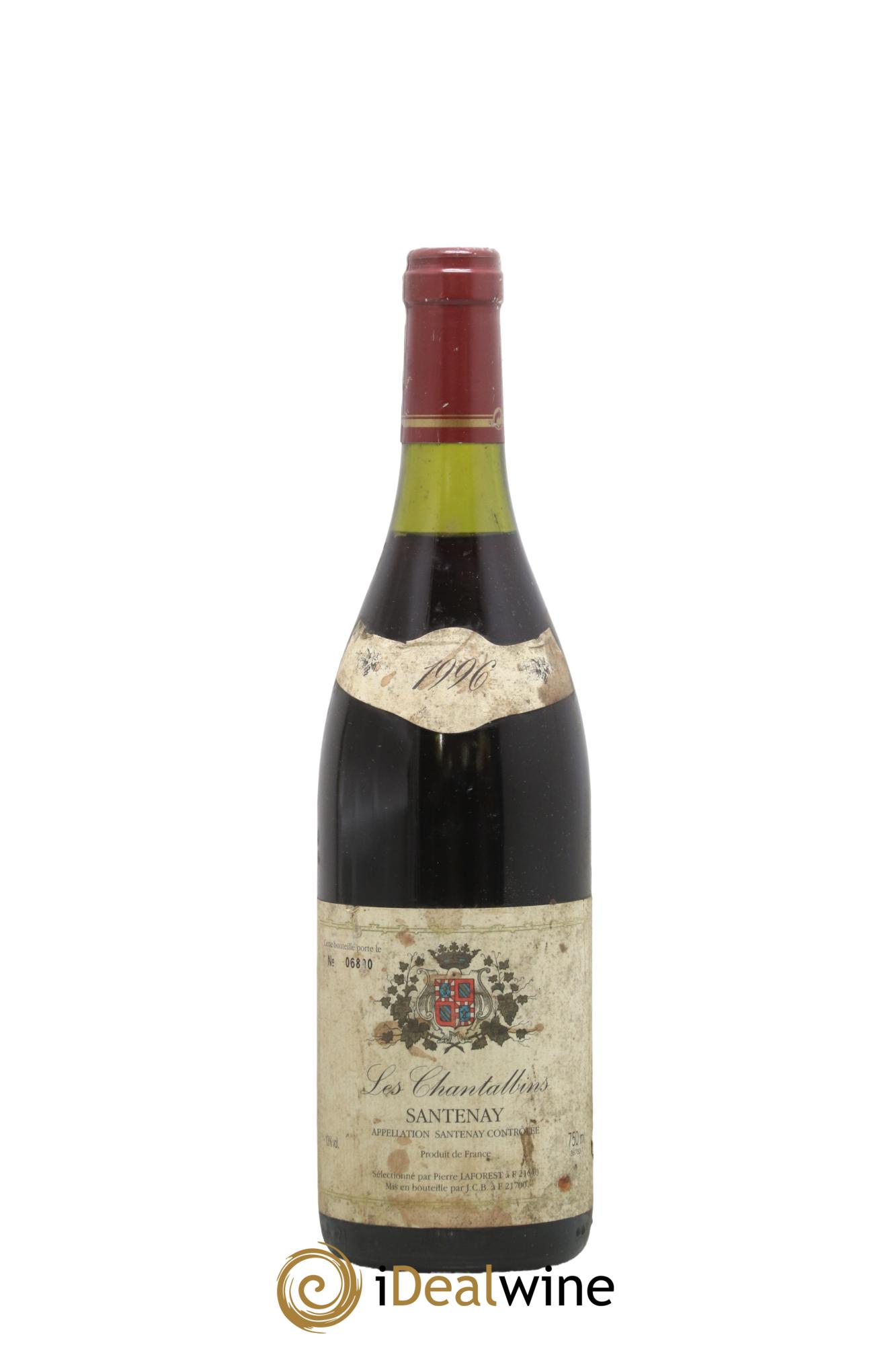Santenay Les Chantalbins Pierre Laforest 1996 - Lot de 1 bouteille - 0