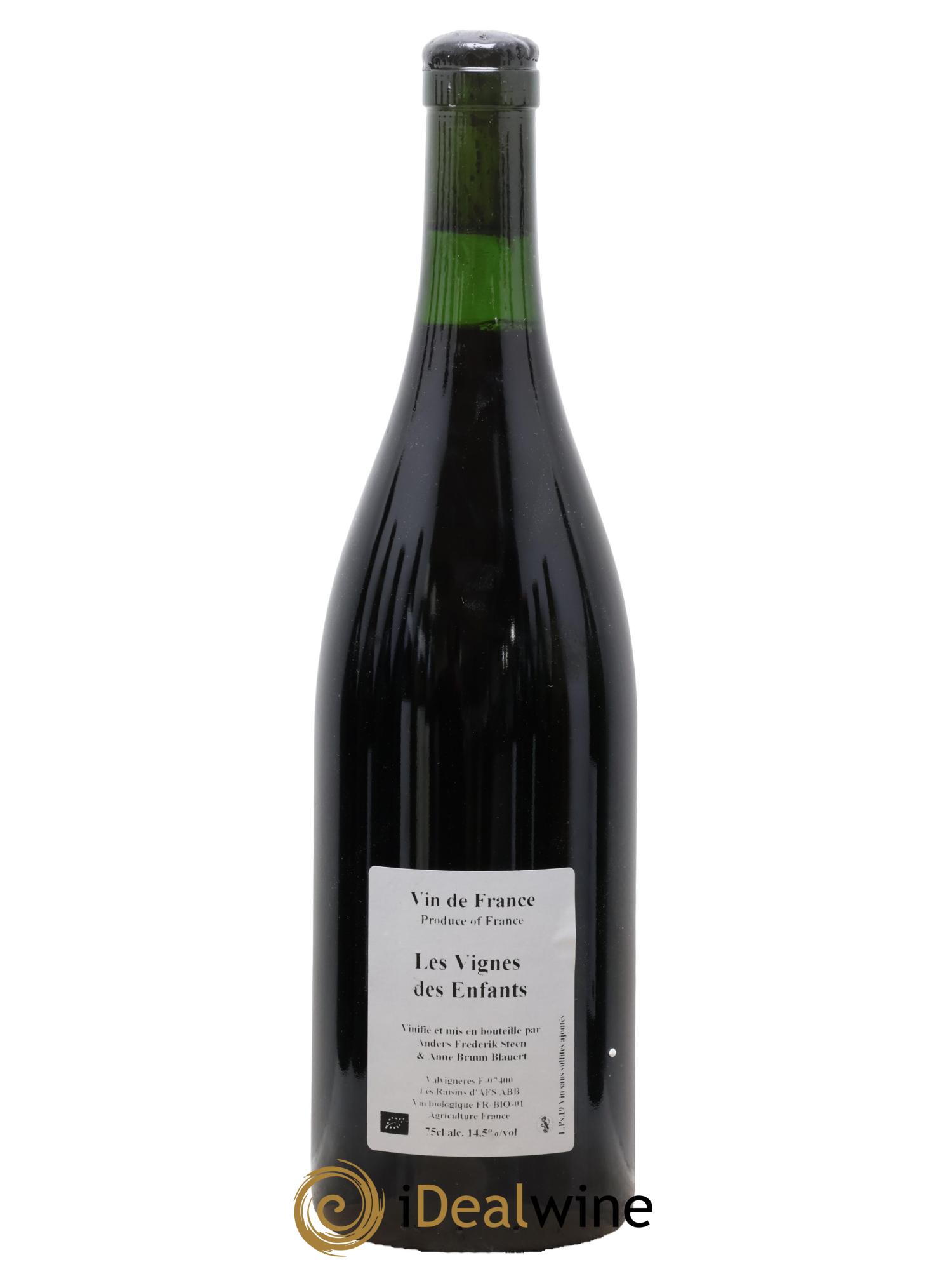 Vin de France Les Vignes Des Enfants Anders Frederik Steen 2019 - Lot de 1 bouteille - 0