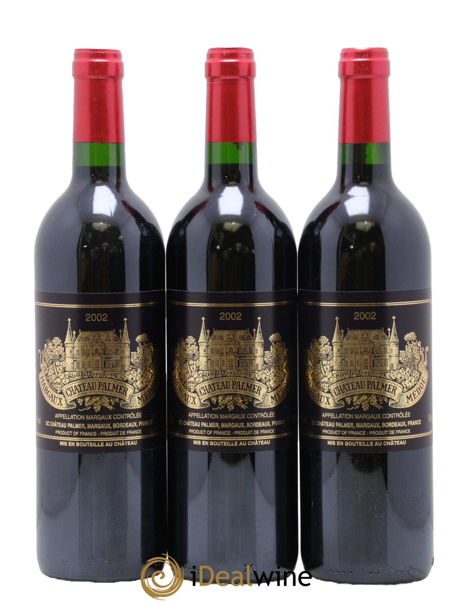 Château Palmer 3ème Grand Cru Classé 2002 - Lot of 12 bottles - 4