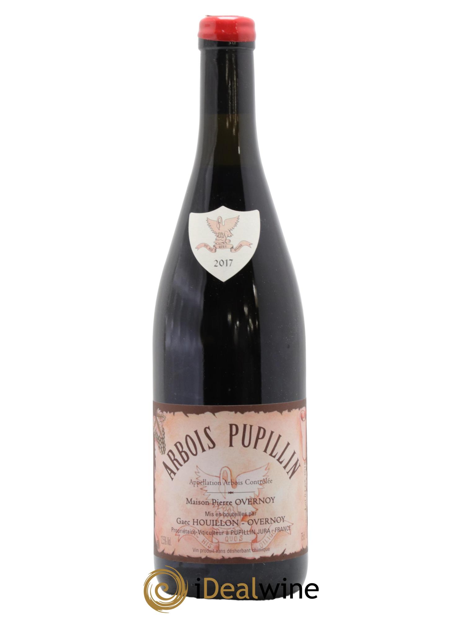 Arbois Pupillin Poulsard (cire rouge) Overnoy-Houillon (Domaine) 2017 - Lotto di 1 bottiglia - 0