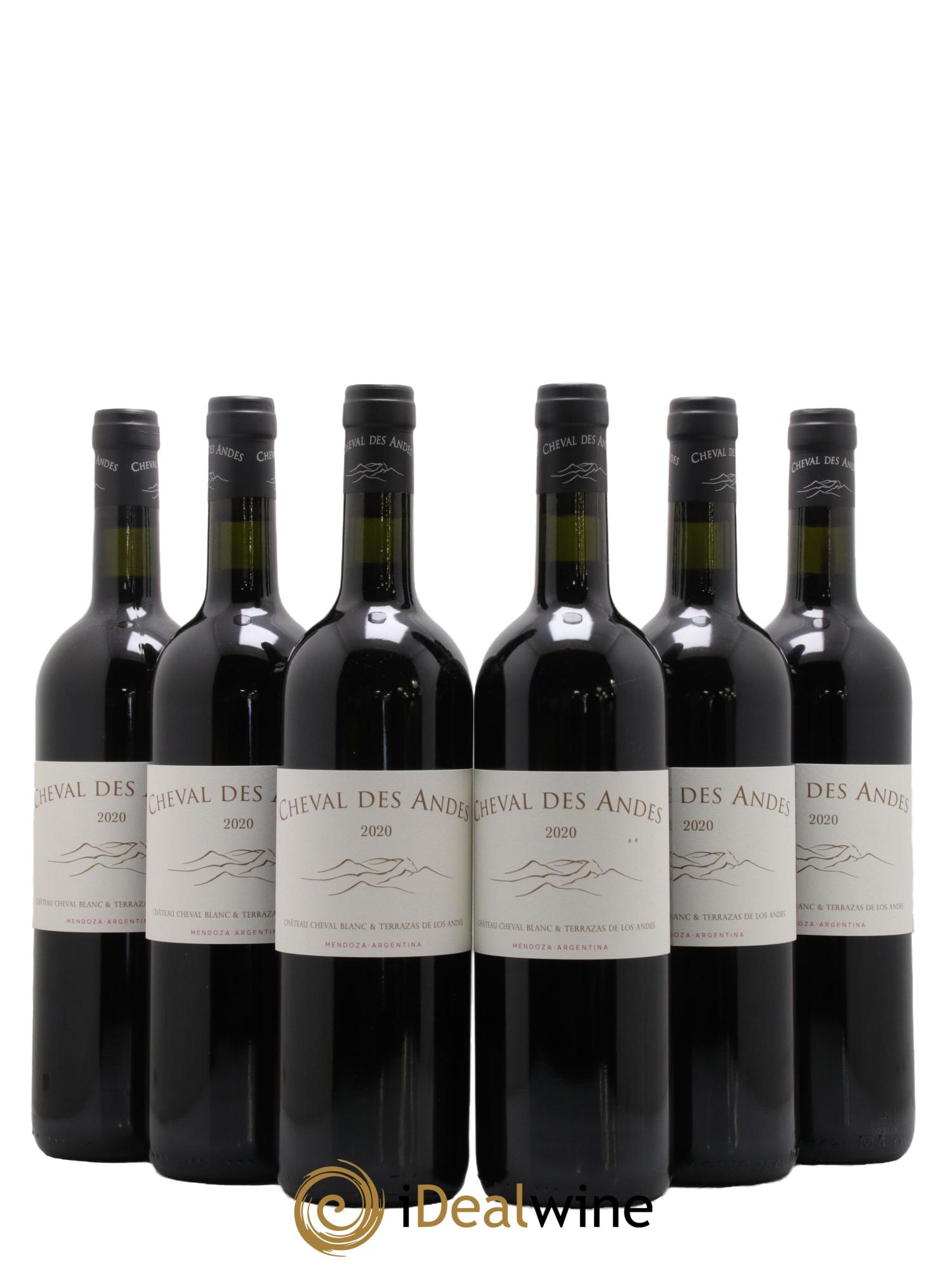 Mendoza Cheval des Andes 2020 - Lot of 6 bottles - 0